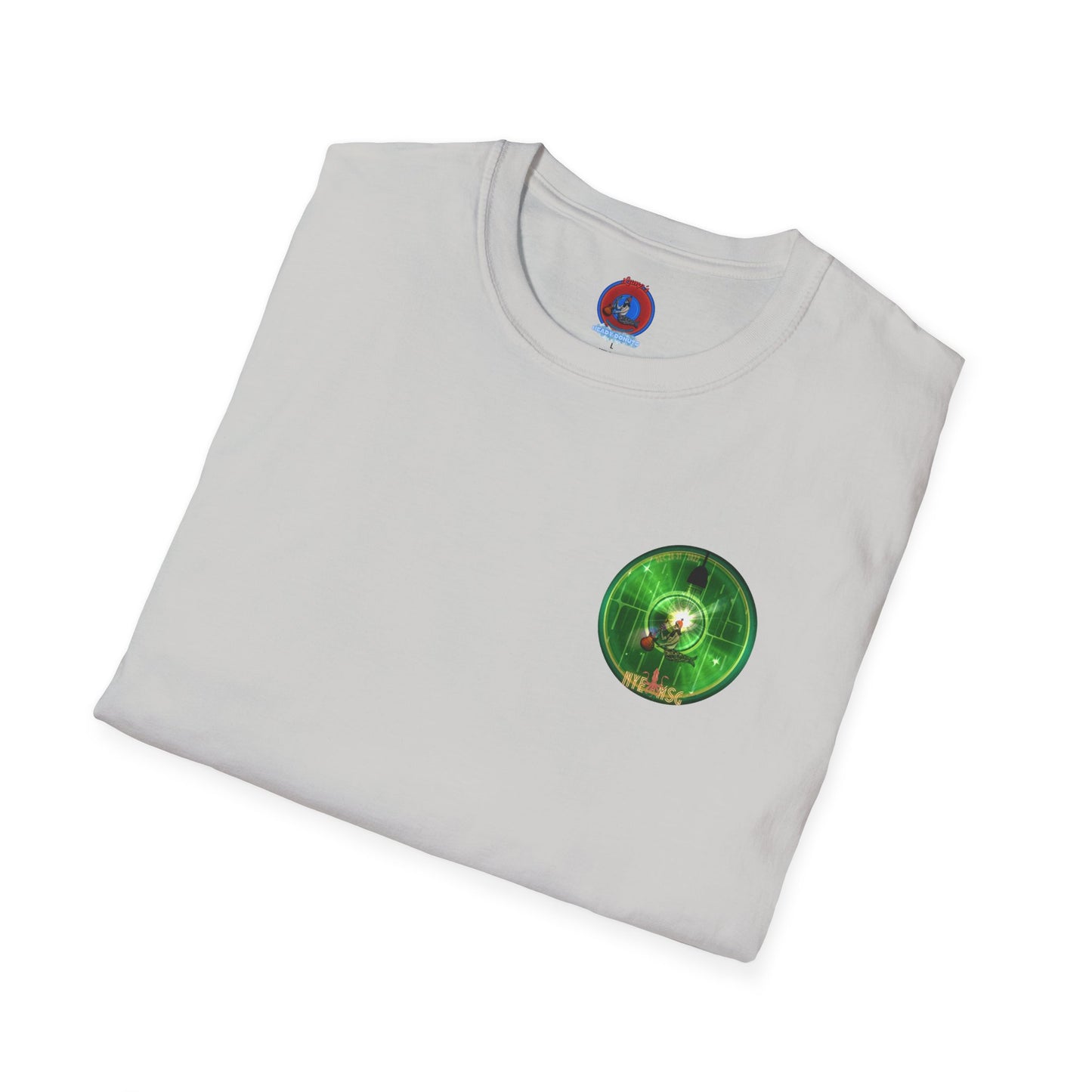 Classic Donut Tee - Unisex Soft-Style - "There was a party Dec 28-31 2022 in NYC, now tell me where were you" - series 1.0  - *green [commemorative donut]