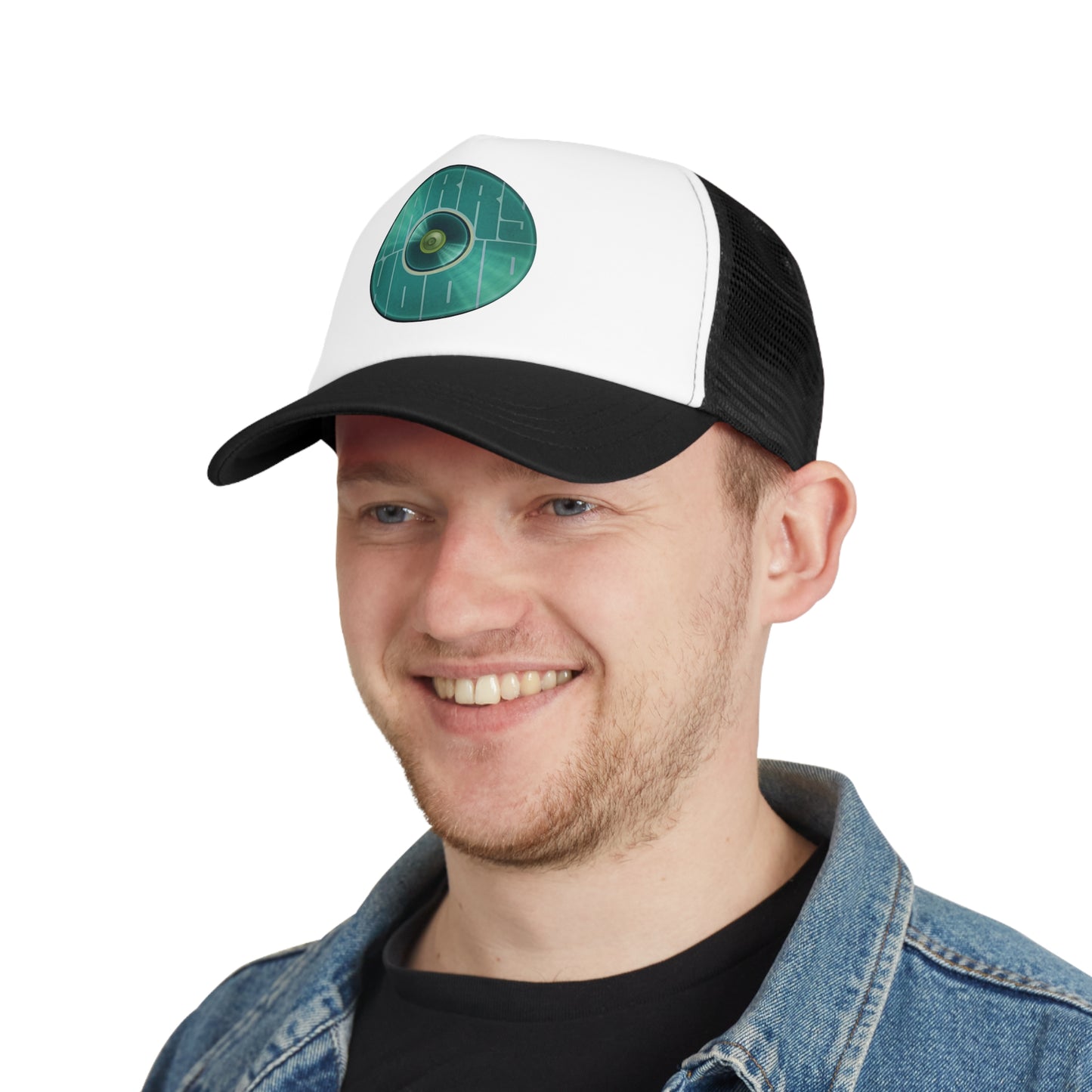 Lumpy Trucker Hat - "Where'd Harry Go? He Left This Hat" - variant 4 - green donuts