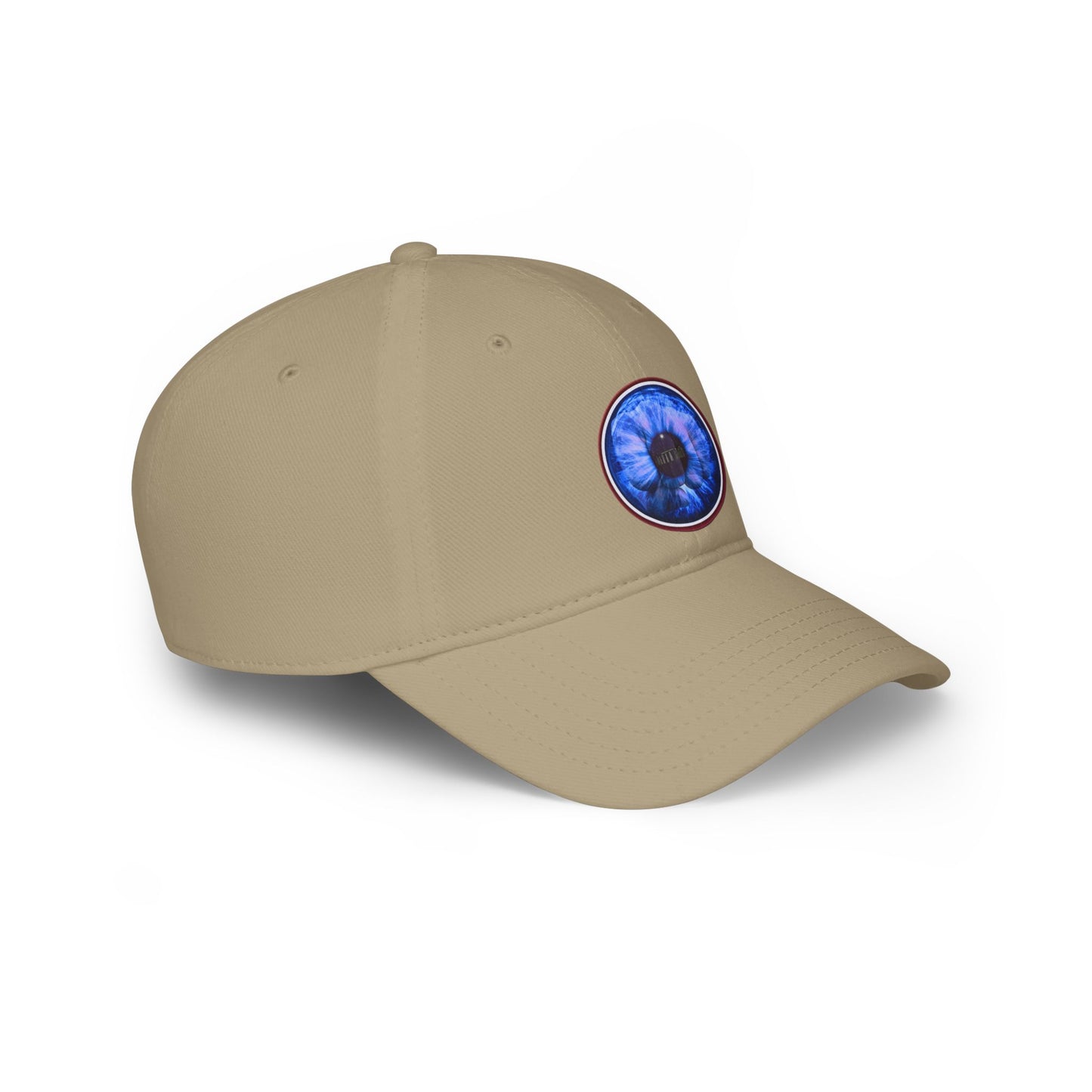 Lumpy Donut Baseball Cap - "Wilson's Eye Sore Donut Cap" - variant 3 - blue idonut w/