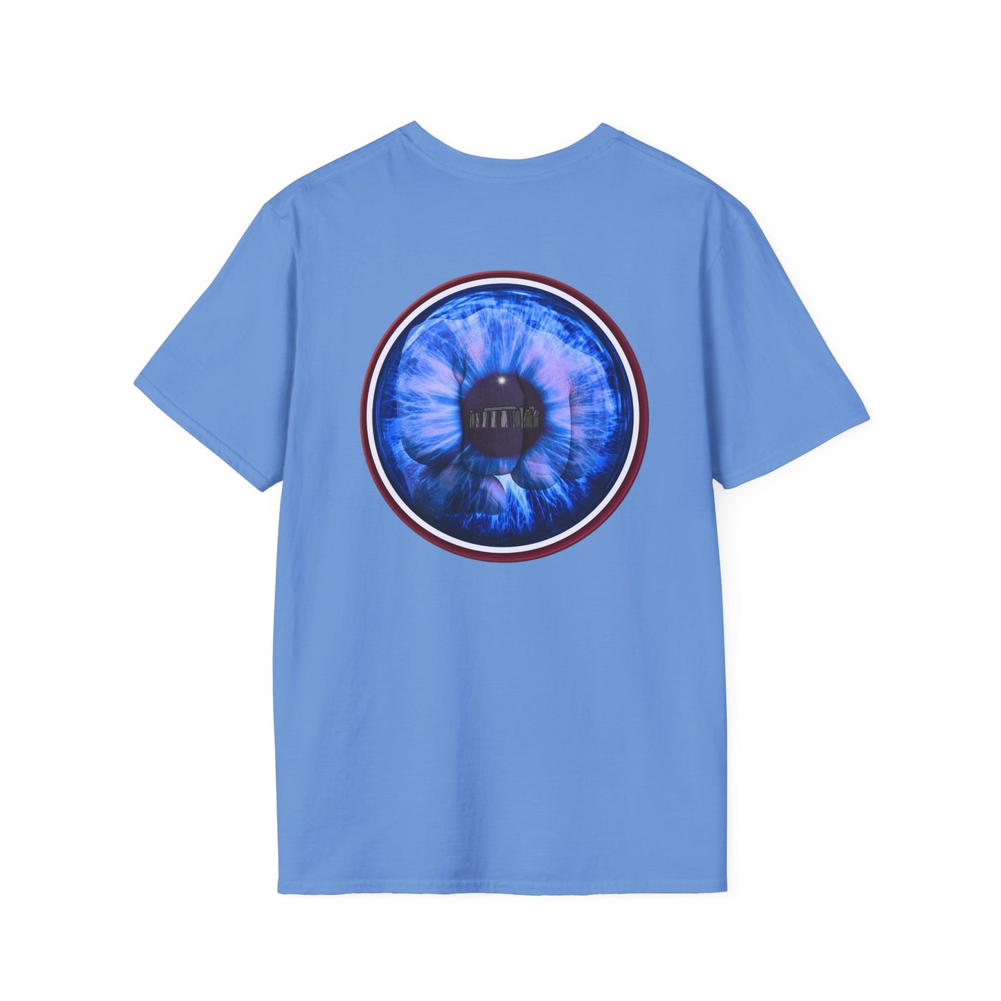 Classic Donut Tee - Unisex Soft-Style - "Wilson's Eyesore Donut Tee" - blue idonut - variant 3