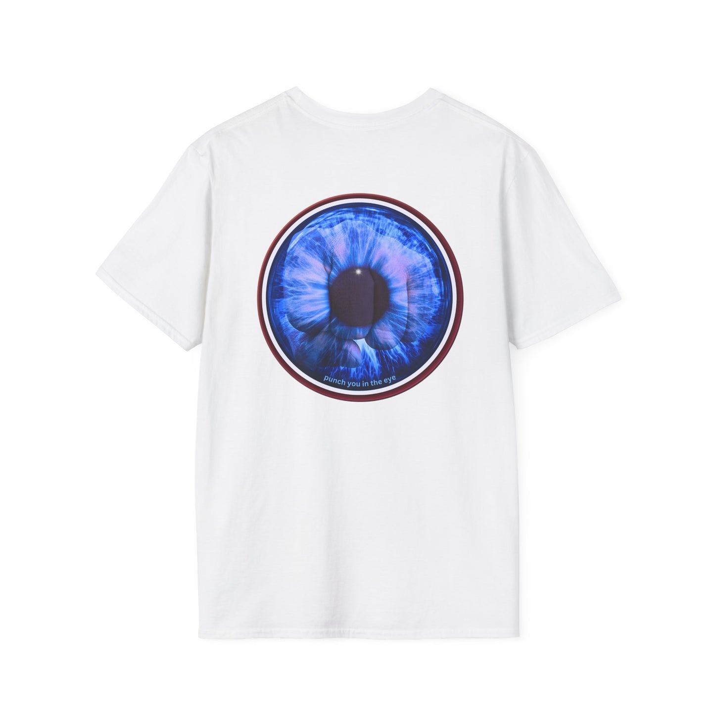 Classic Donut Tee - Unisex Soft-Style - "Wilson's Eyesore Donut Tee" - blue idonut - variant 2