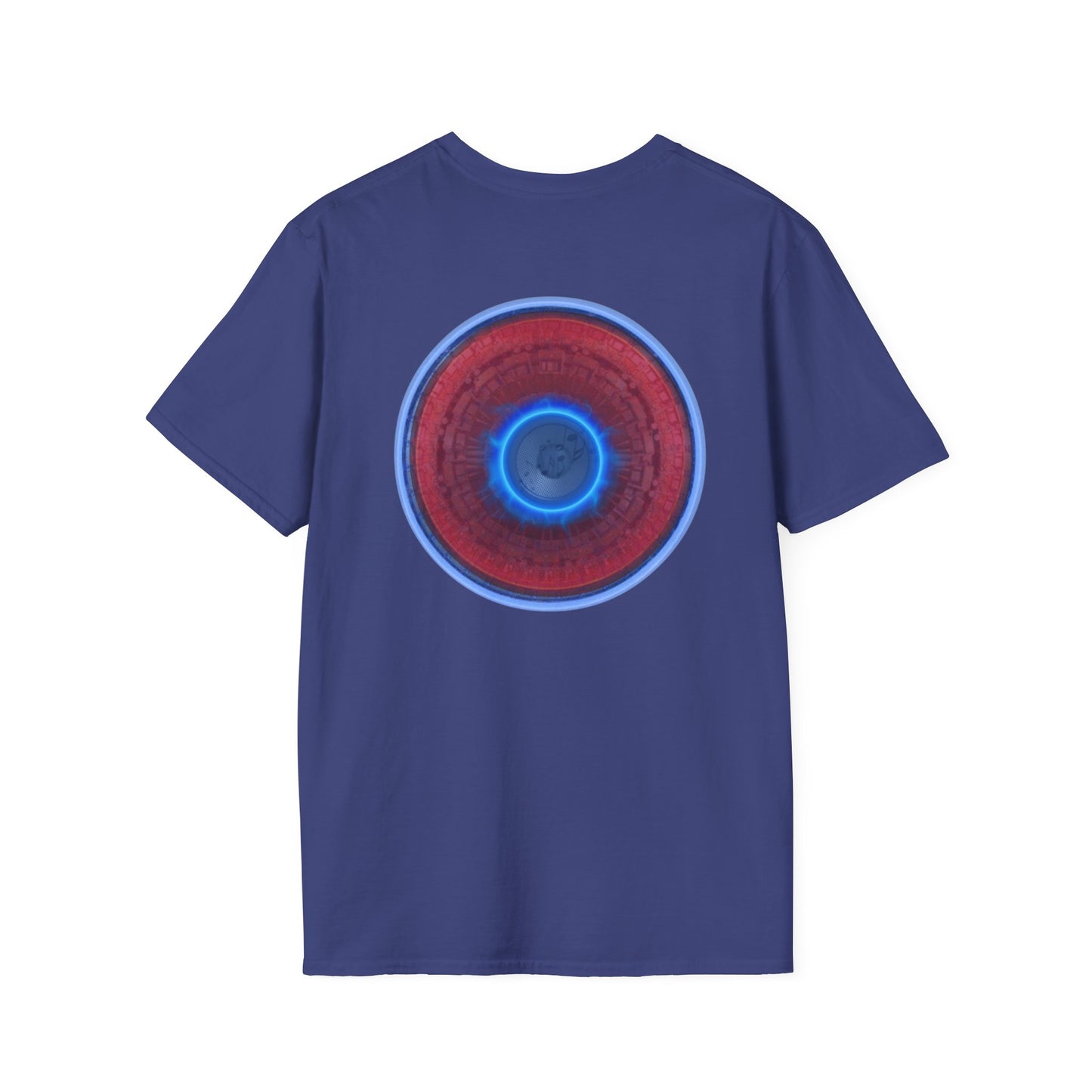 Classic Donut Tee - Unisex Soft-Style - "Homer's Pefect Donut" - series 1.0  - variant 3 - light blue edging