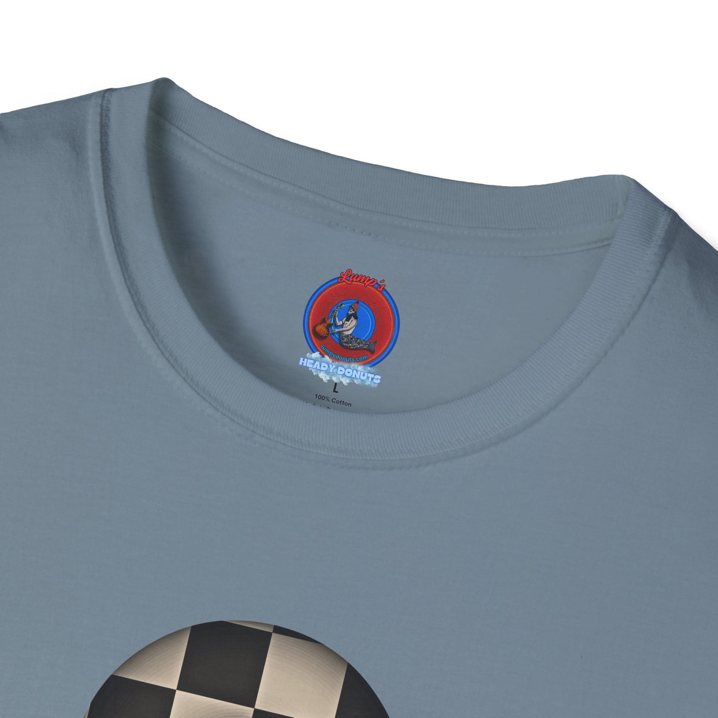 Classic Donut Tee - Unisex Soft-Style - "Bobby Phisher King's Donut no. 95" - chess donut