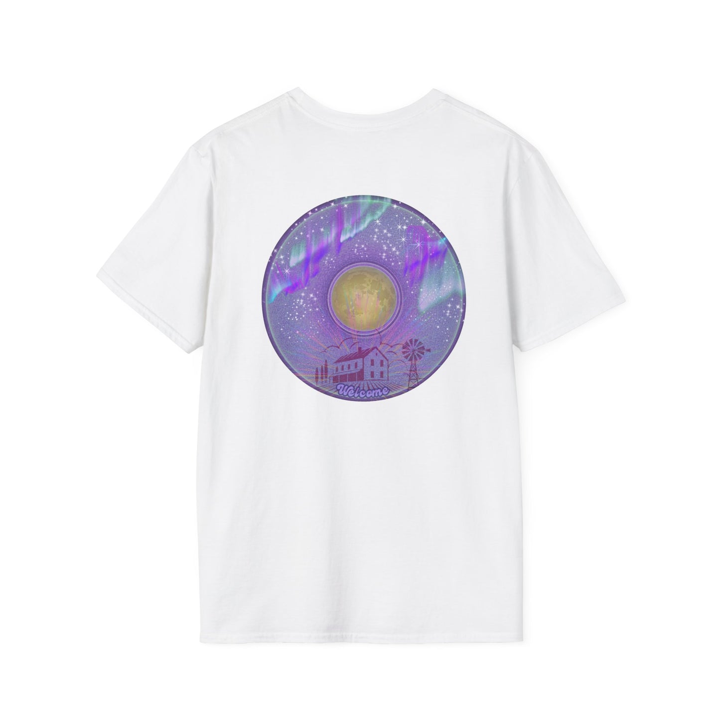 Classic Donut Tee - Unisex Soft-Style - "Welcome, this is your Donut" - series 1.0  - purple donut