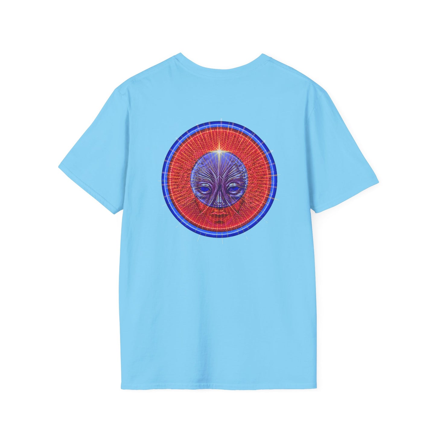 Classic Donut Tee - Unisex Soft-Style - "Donuts: Conjurers of Awesome" - series 1.0  - variant 2 - w/red donut