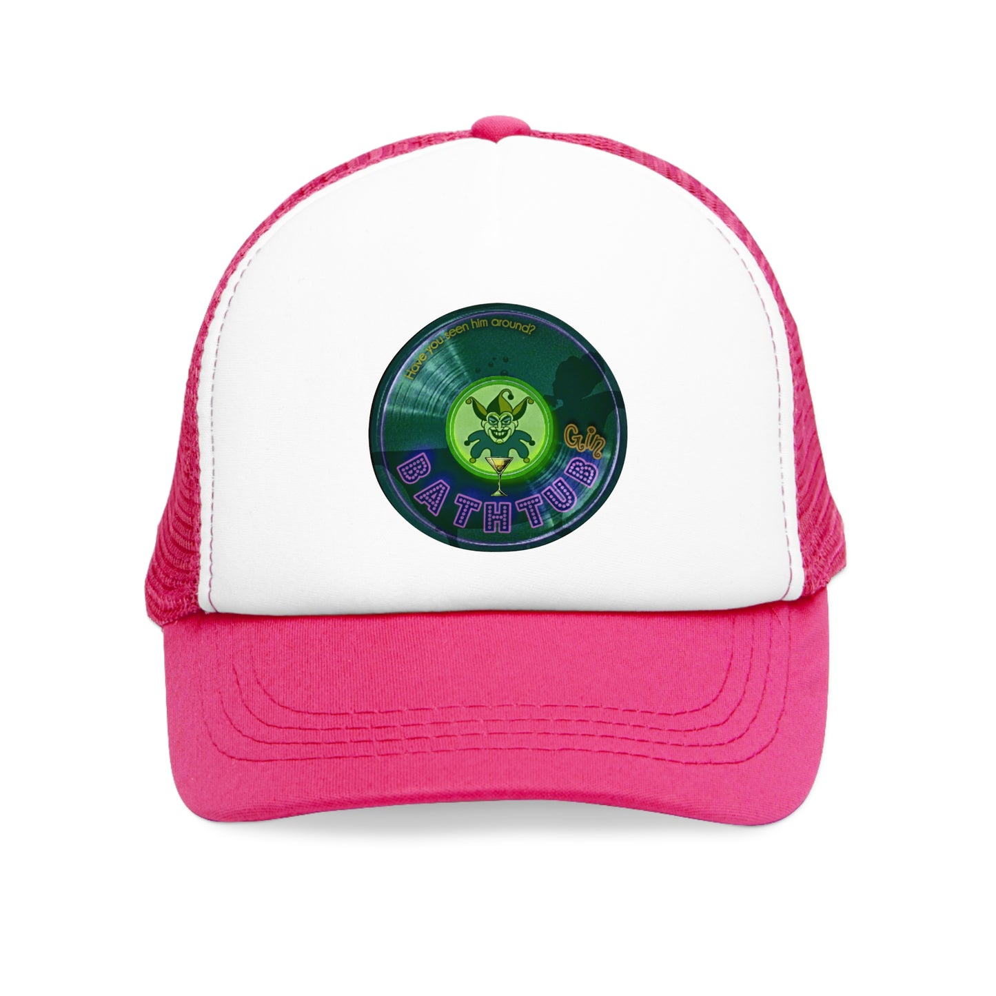 Lumpy Trucker Hat - Joker's series - "Ambassador's Donut" - variant 2 - green donut