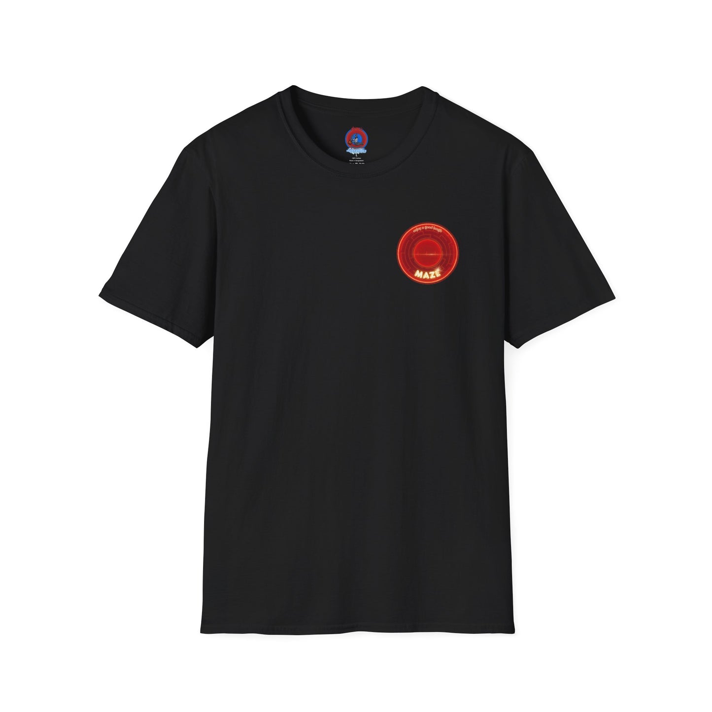Classic Donut Tee - Unisex Soft-Style - "The Amazing Donut" - series 1.0 - variant 2 - red donut