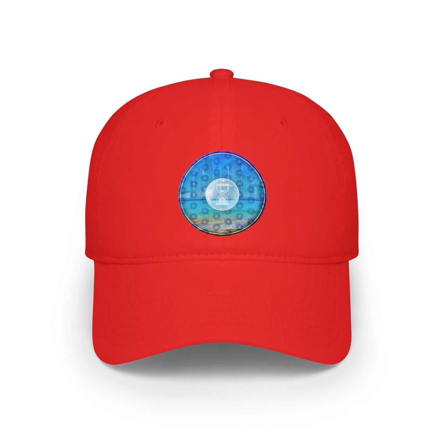 Lumpy Donut Baseball Cap - "Philly Special - Still Loading Sand" - paradoxical blue/teal pic donut w/ - variant 2