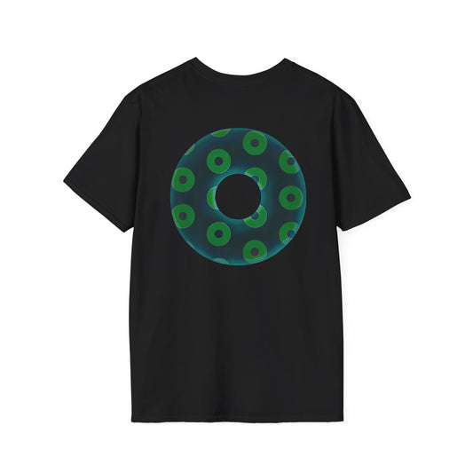 Plain Donuts/Unisex Soft-Style - "Plain Blimpy Paradoxical Donuts" - dark green/light green donuts