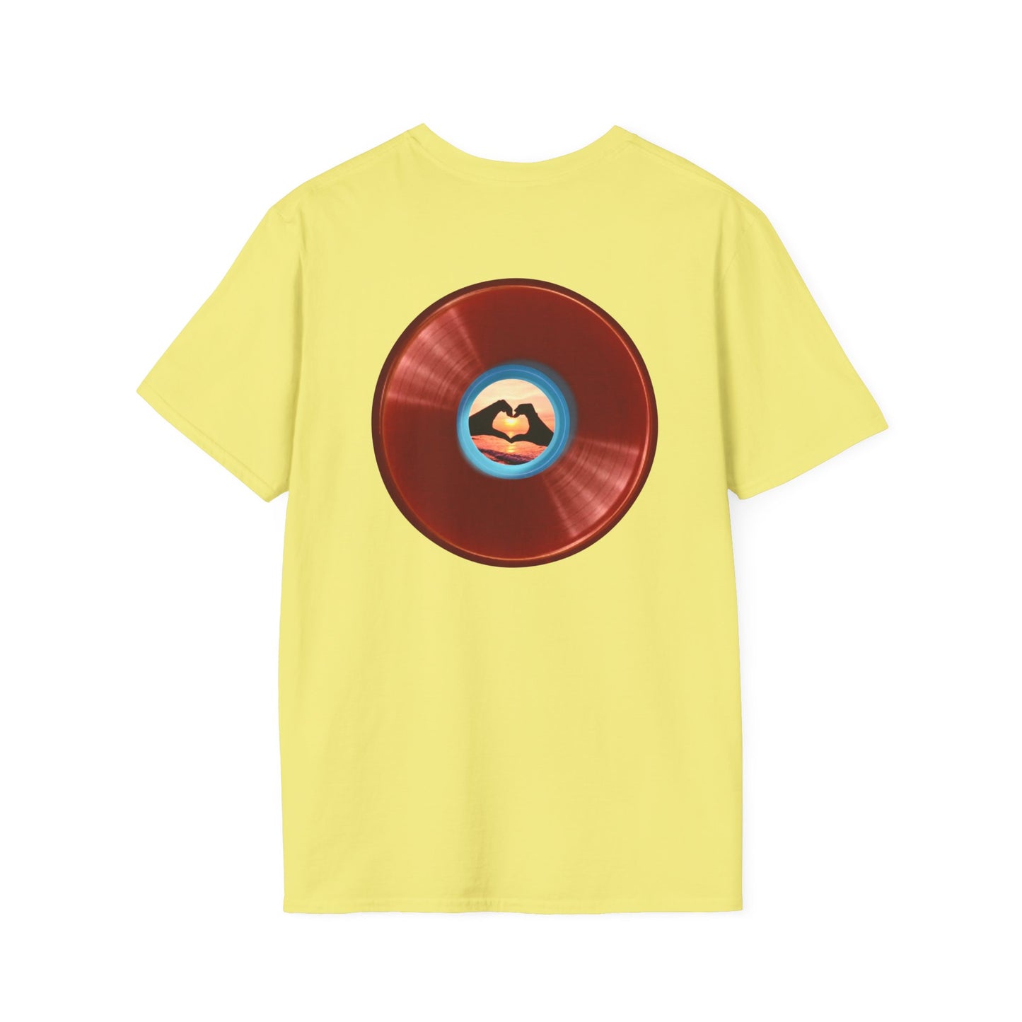 Classic Donut Tee - Unisex Soft-Style - "Wasted Donut" - series 1.0 - variant 1 - red donut