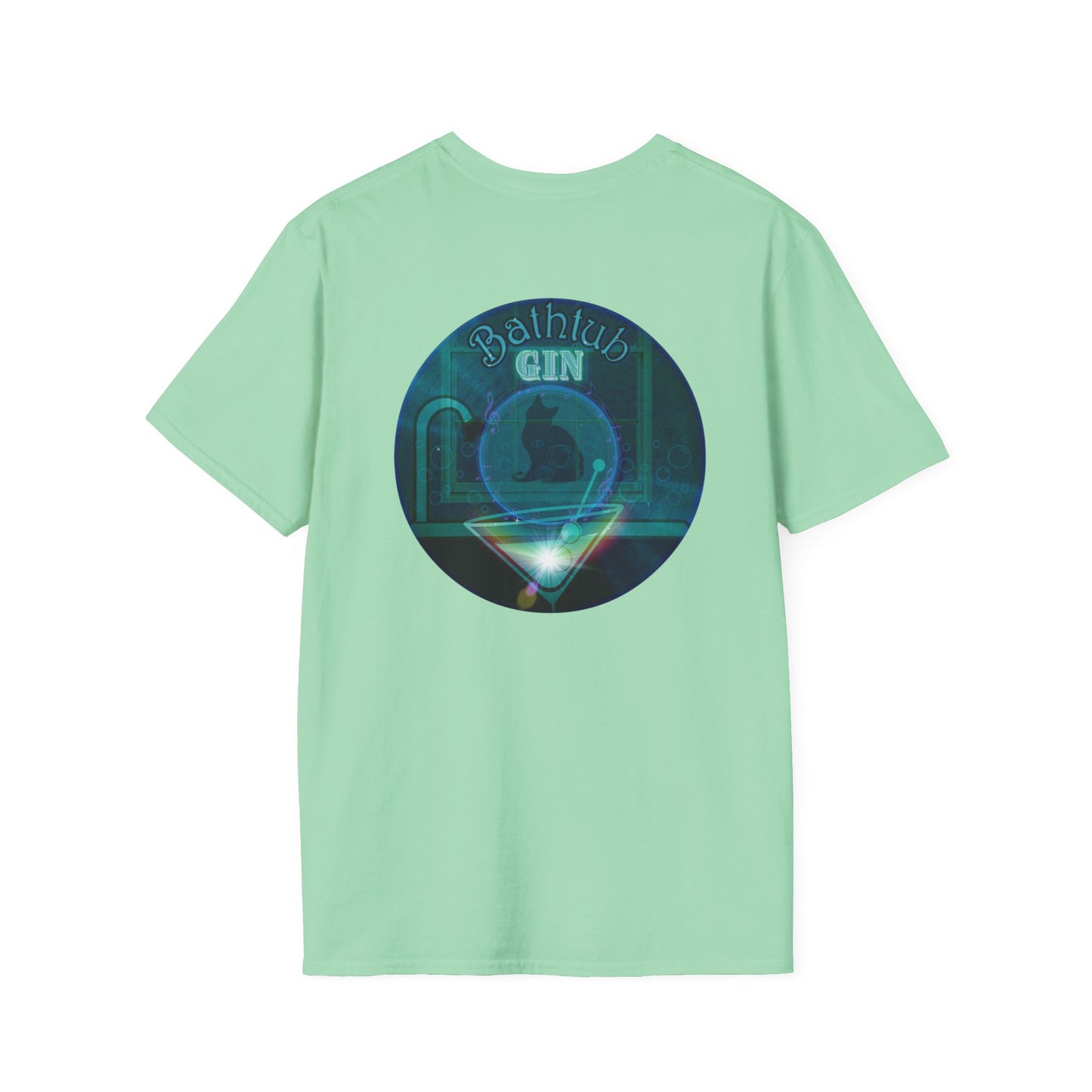 Classic Donut Tee - Unisex Soft-Style - "Wendy's Preferred Donut" - series 1.0  - black/green/blue donut