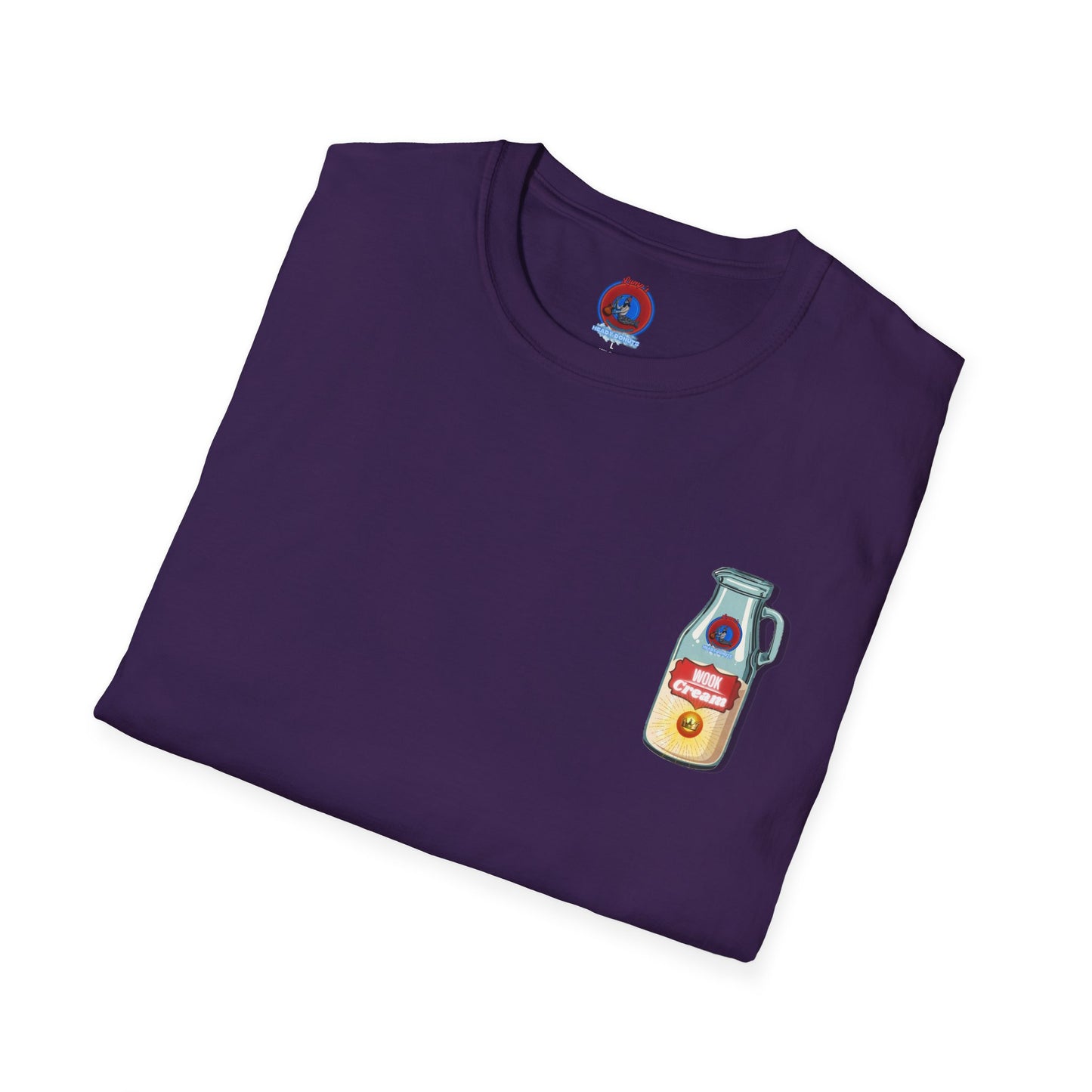 Classic Donut Tee - Unisex Soft-Style - "Wooked Cream - YEMSG Donut " - bottle - variant 8
