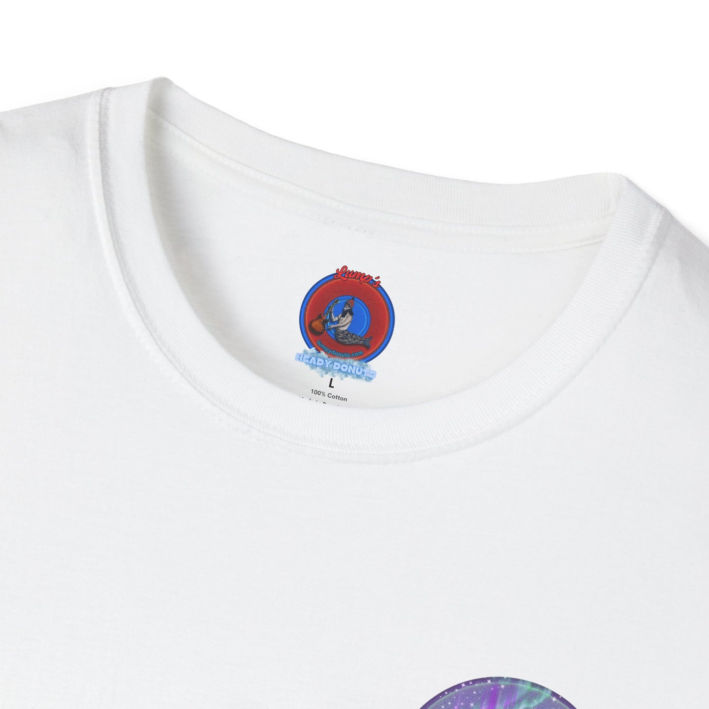 Classic Donut Tee - Unisex Soft-Style - "Welcome, this is your Donut" - series 1.0  - purple donut