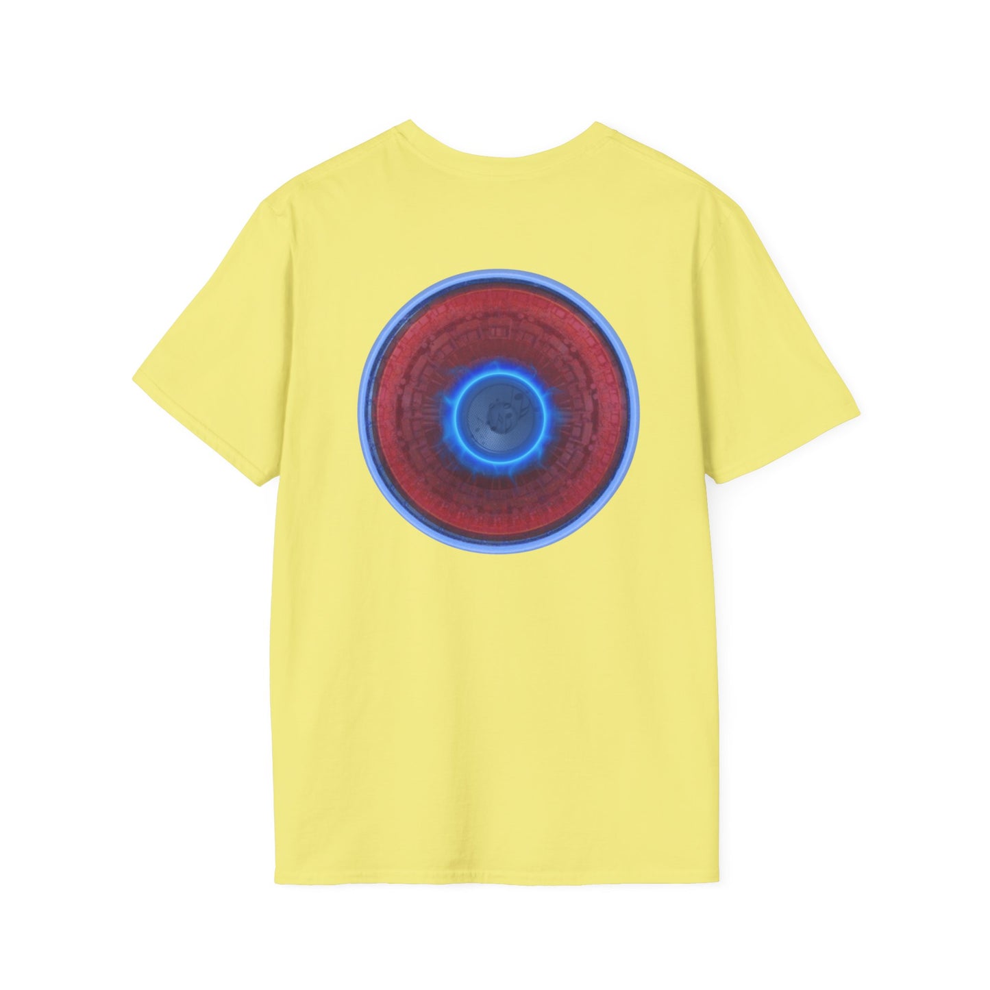 Classic Donut Tee - Unisex Soft-Style - "Homer's Pefect Donut" - series 1.0  - variant 3 - light blue edging
