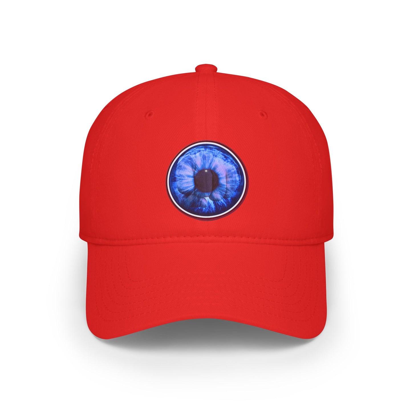 Lumpy Donut Baseball Cap - "Wilson's Eye Sore Donut Cap" - variant 1 - blue idonut w/