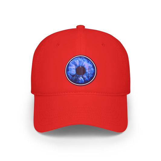 Lumpy Donut Baseball Cap - "Wilson's Eye Sore Donut Cap" - variant 1 - blue idonut w/