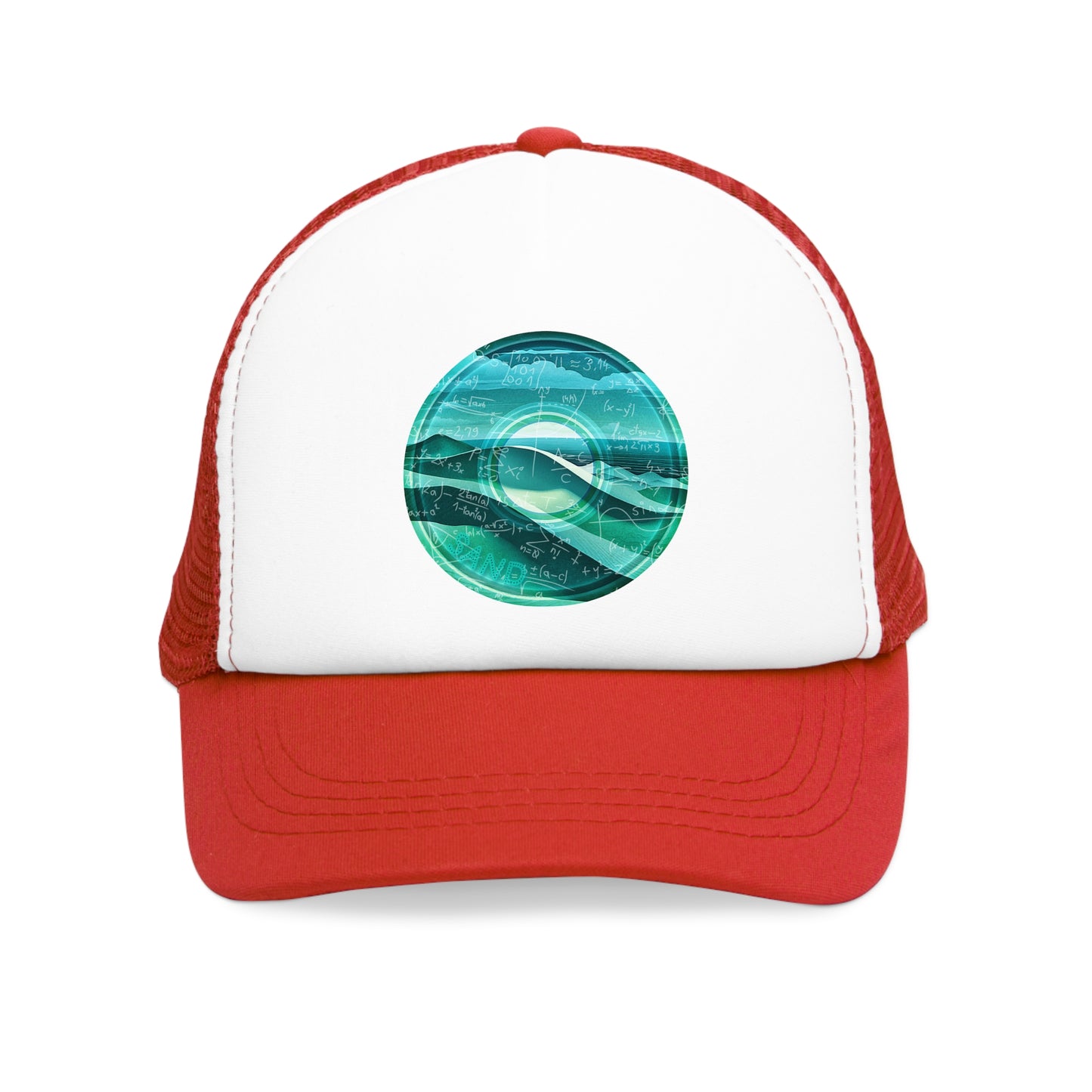 Lumpy Trucker Hat - "The Equating Donut" - picture donut