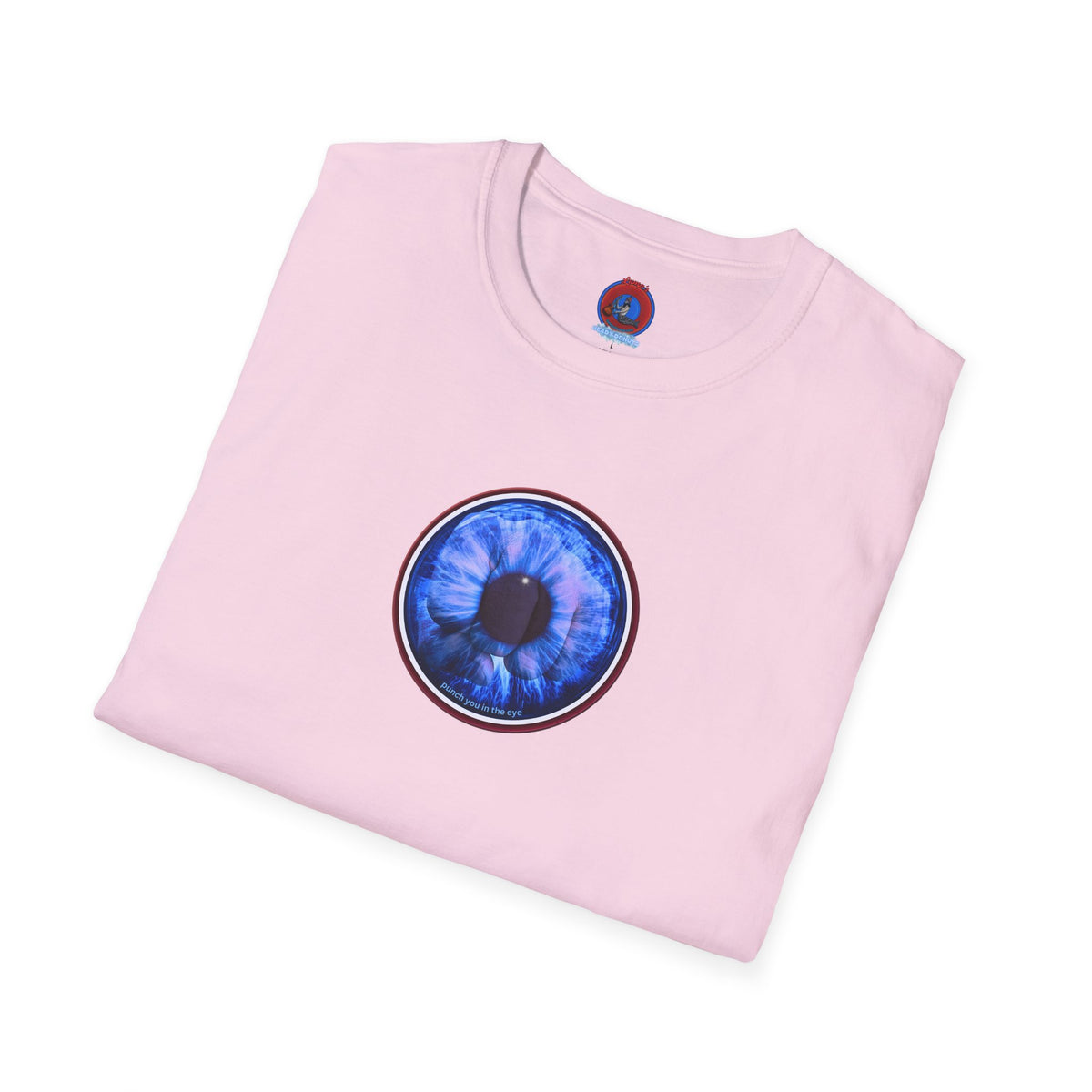 Classic Donut Tee - Unisex Soft-Style - "Wilson's Eyesore Donut Tee" - blue idonut - variant 2