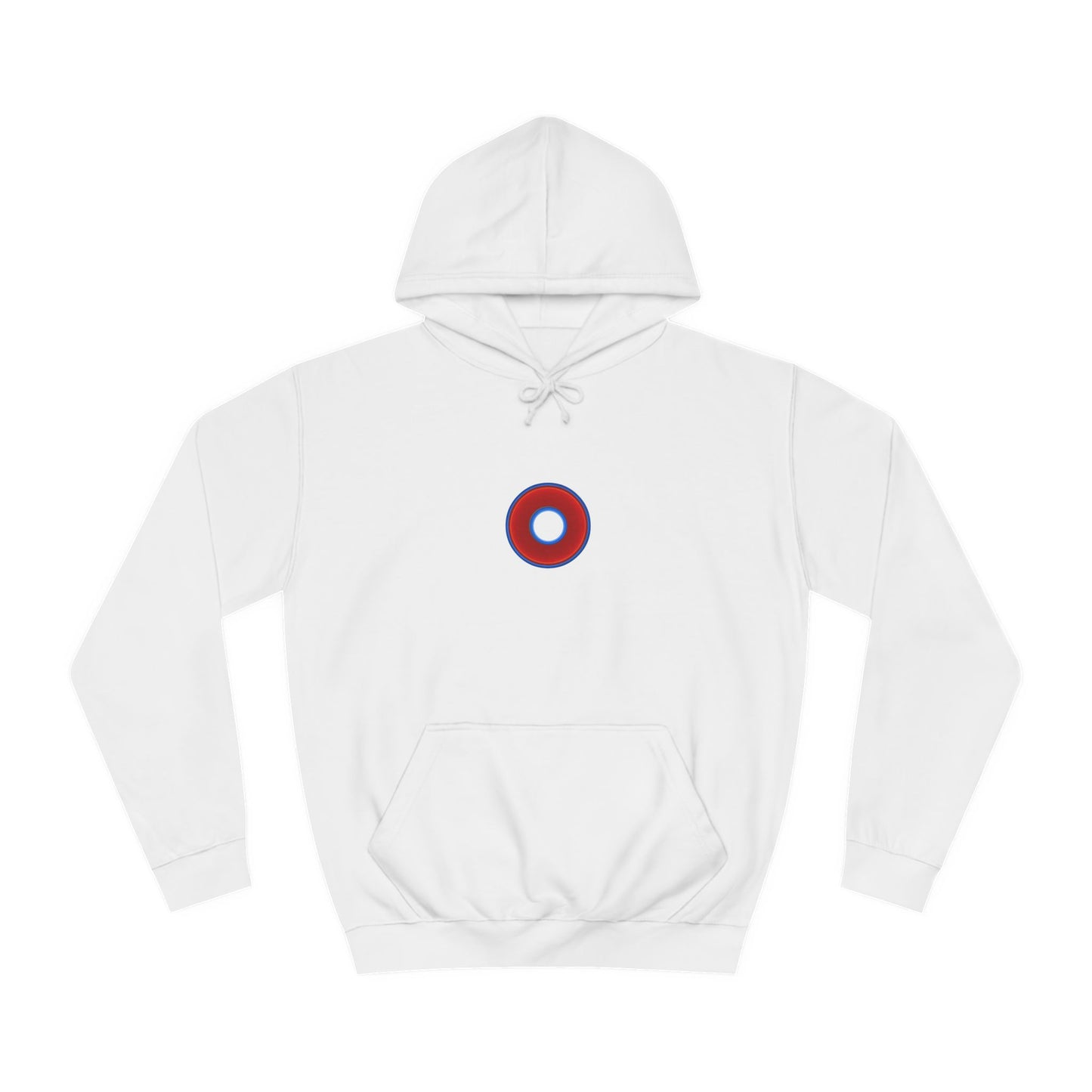 Harriette's Hoodie - with Lumpy Donuts - Official Lumpy Logo - Variant #2 - Red Donuts