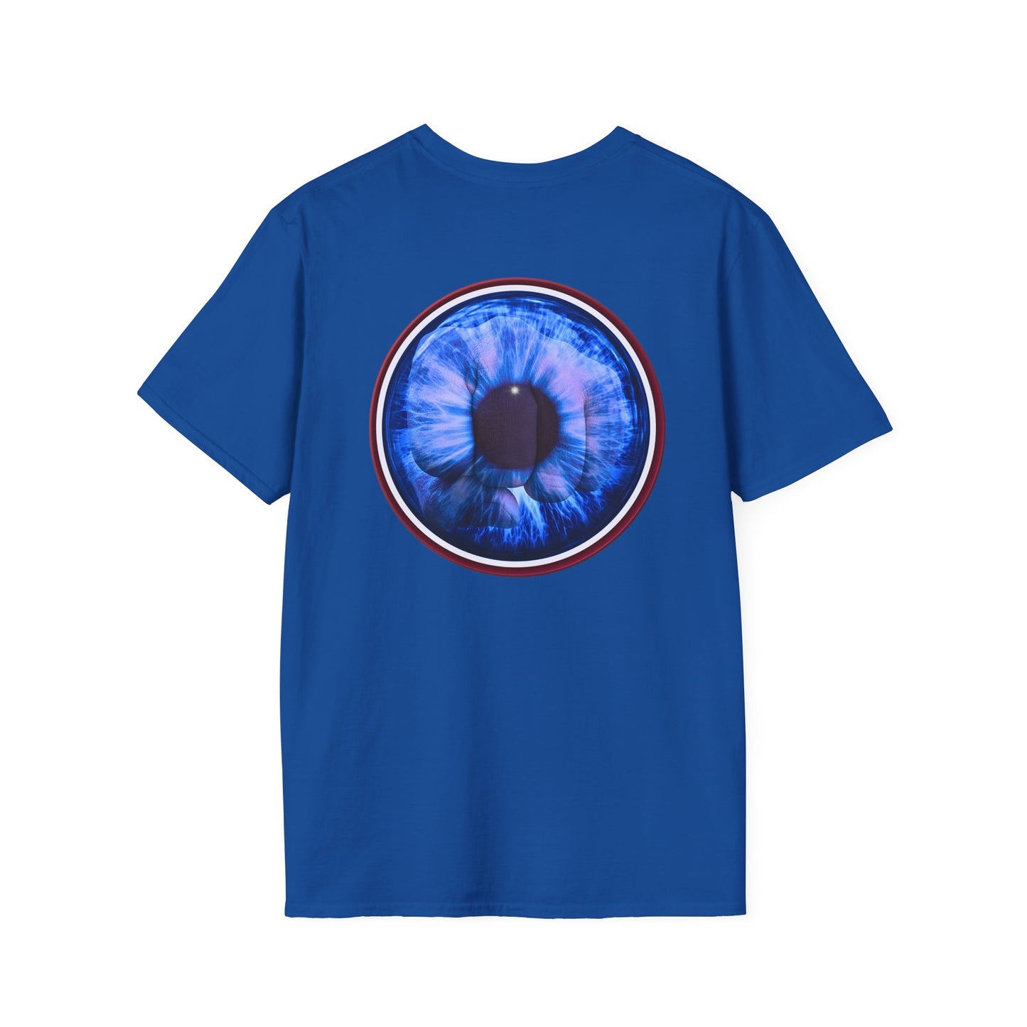 Classic Donut Tee - Unisex Soft-Style - "Wilson's Eyesore Donut Tee" - blue idonut - variant 1