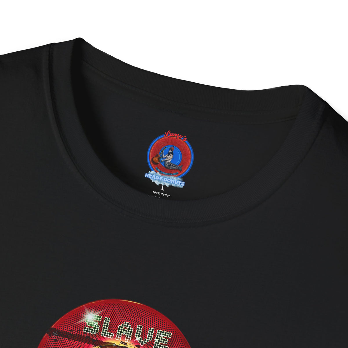 Classic Donut Tee - Unisex Soft-Style - "Slave to this Tee" - series 1.0  - red phatty donut