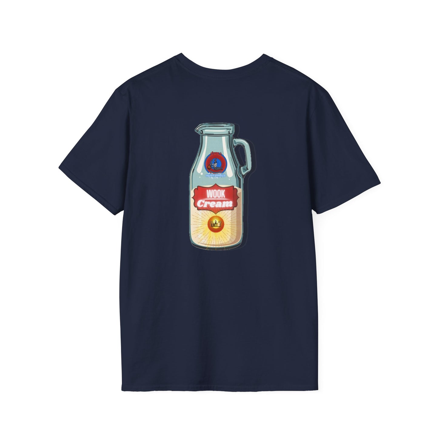 Classic Donut Tee - Unisex Soft-Style - "Wooked Cream - YEMSG Donut " - bottle - variant 8