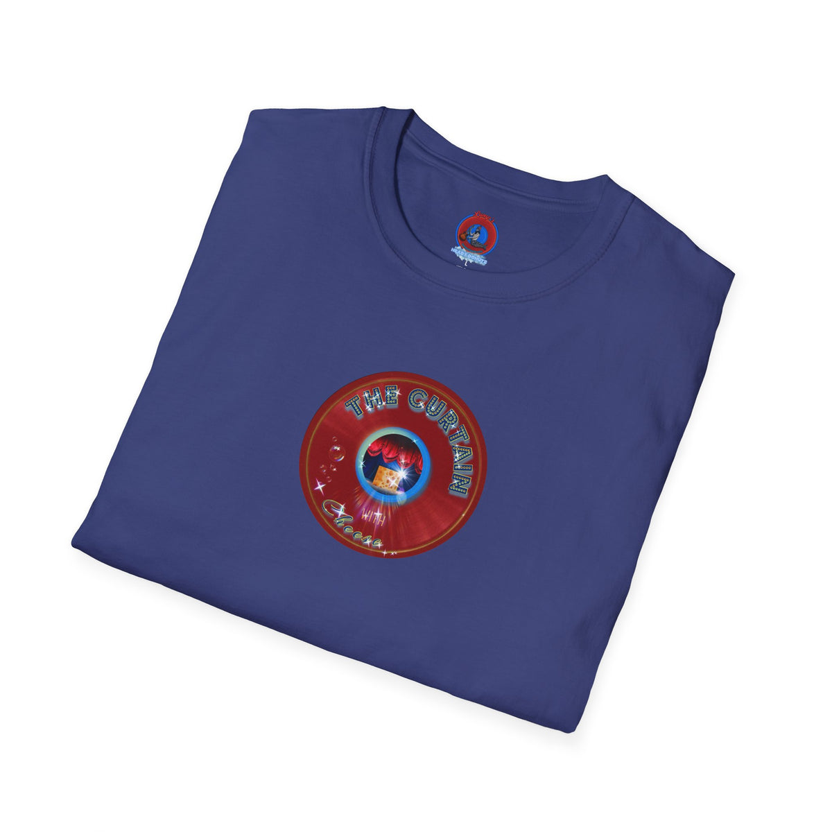 Classic Donut Tee - Unisex Soft-Style - "The Donut With" - series 1.0  - variant 2 - red donut