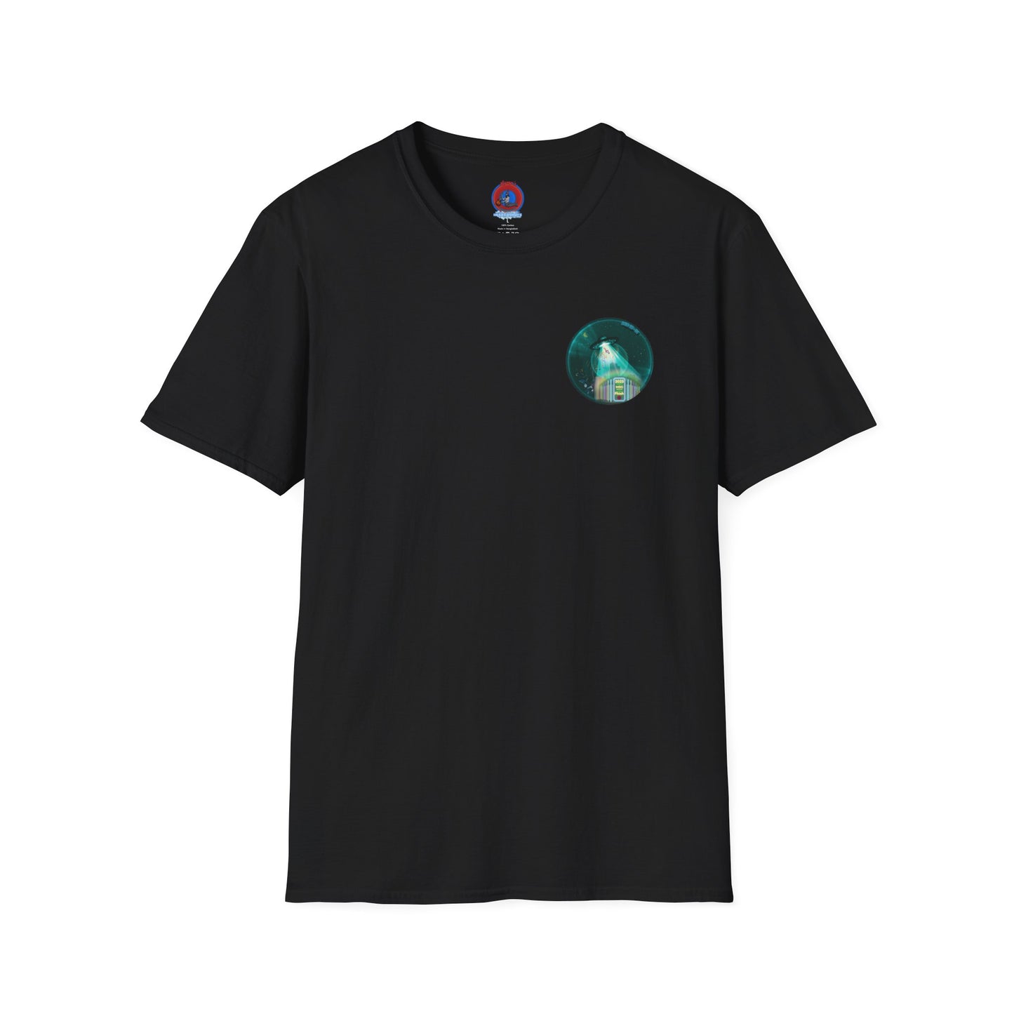 Classic Donut Tee - Unisex Soft-Style - "Secret Ingredient? MSG Of Course" - NYE Dec '24 - green donut
