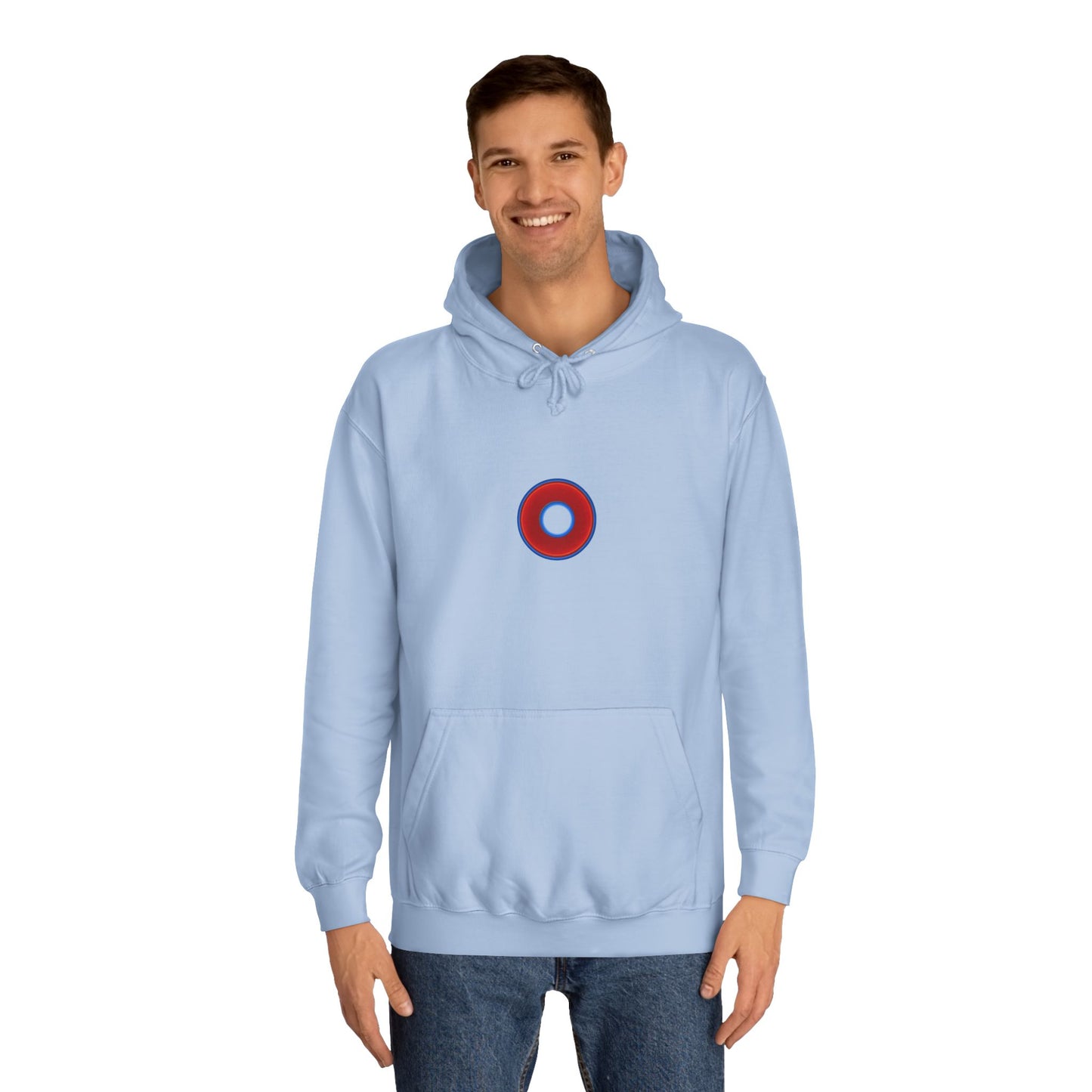 Harriette's Hoodie - with Lumpy Donuts - Official Lumpy Logo - Variant #2 - Red Donuts
