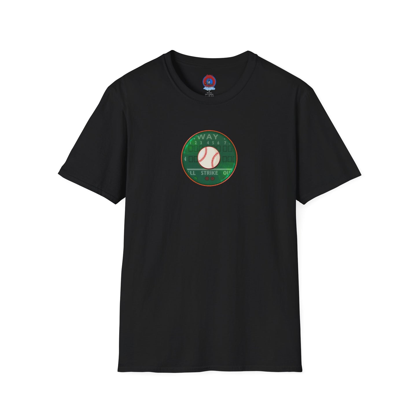 Classic Donut Tee - Unisex Soft-Style - "Phenway Ballpark Donuts" - vivid monsta donut - variant 2