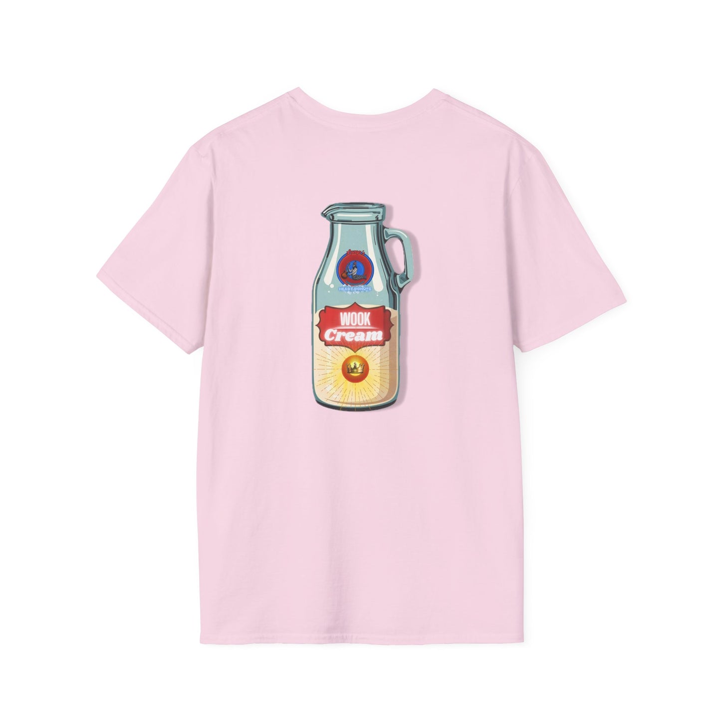 Classic Donut Tee - Unisex Soft-Style - "Wooked Cream - YEMSG Donut " - bottle - variant 8