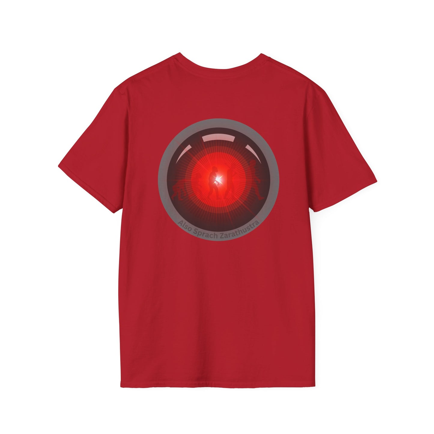Classic Donut Tee - Unisex Soft-Style - "2025: a Donut Odyssey" - series 1.0 - variant 1 - black/red donut