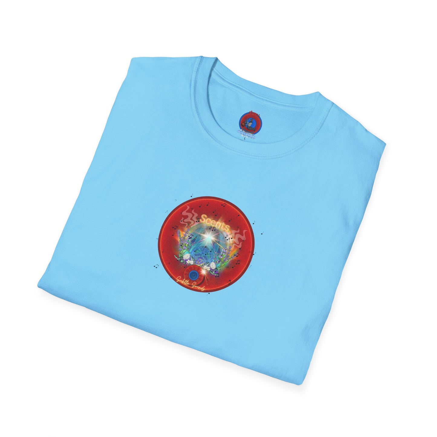 Classic Donut Tee - Unisex Soft-Style - "The Sweet Smell of Donuts" - series 1.0  - red donut