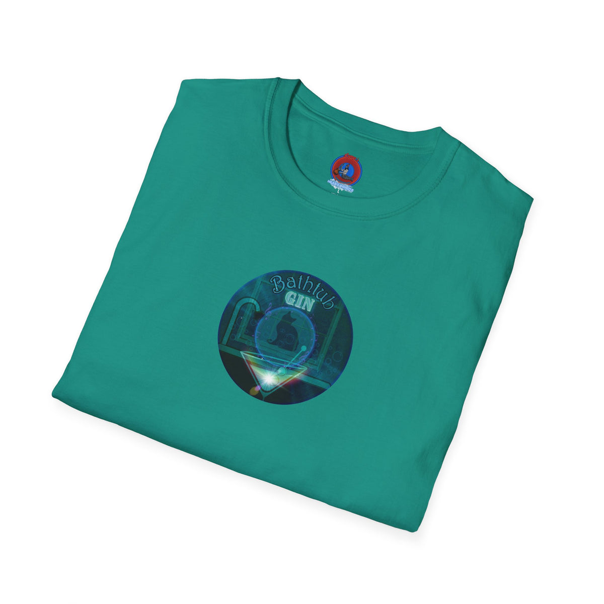 Classic Donut Tee - Unisex Soft-Style - "Wendy's Preferred Donut" - series 1.0  - black/green/blue donut