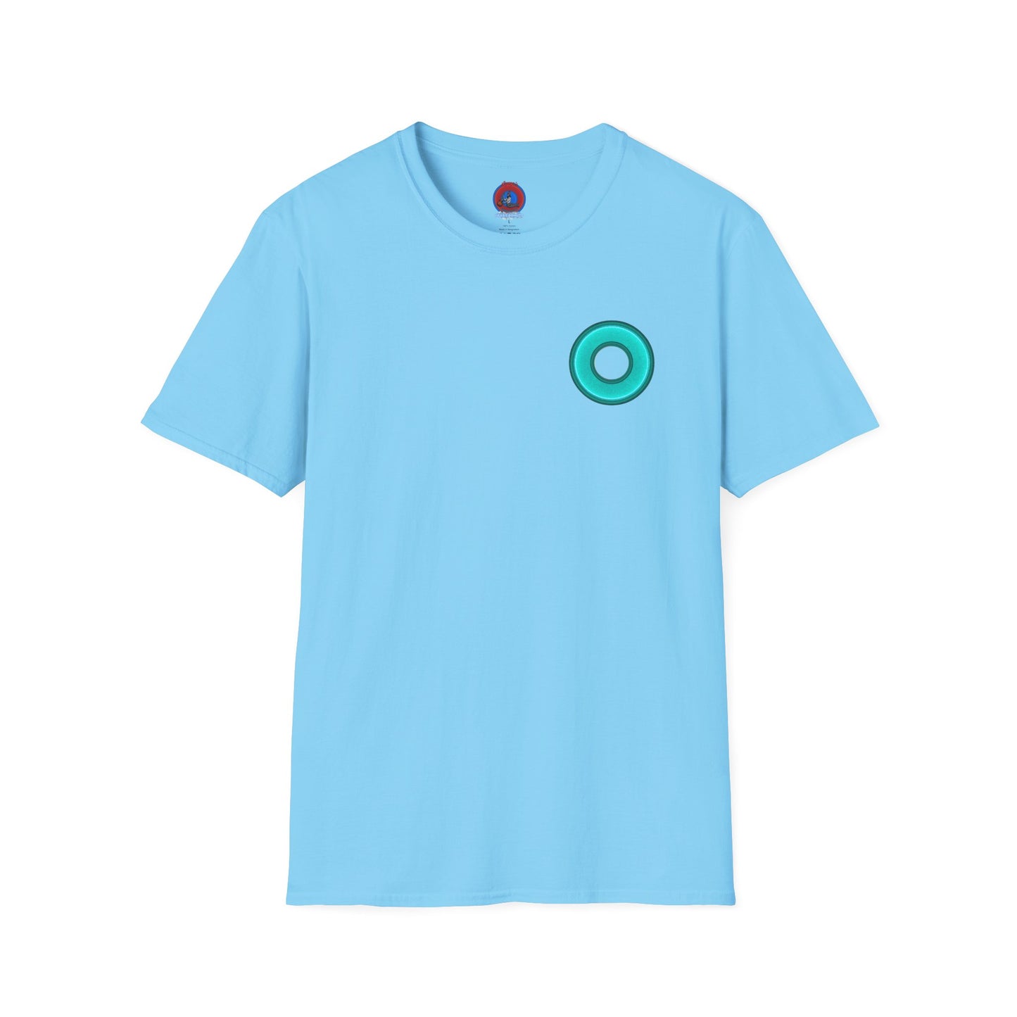 Classic Donut Tee - Unisex Soft-Style - "Momma just got out of Sing Sing" - dark teal donut