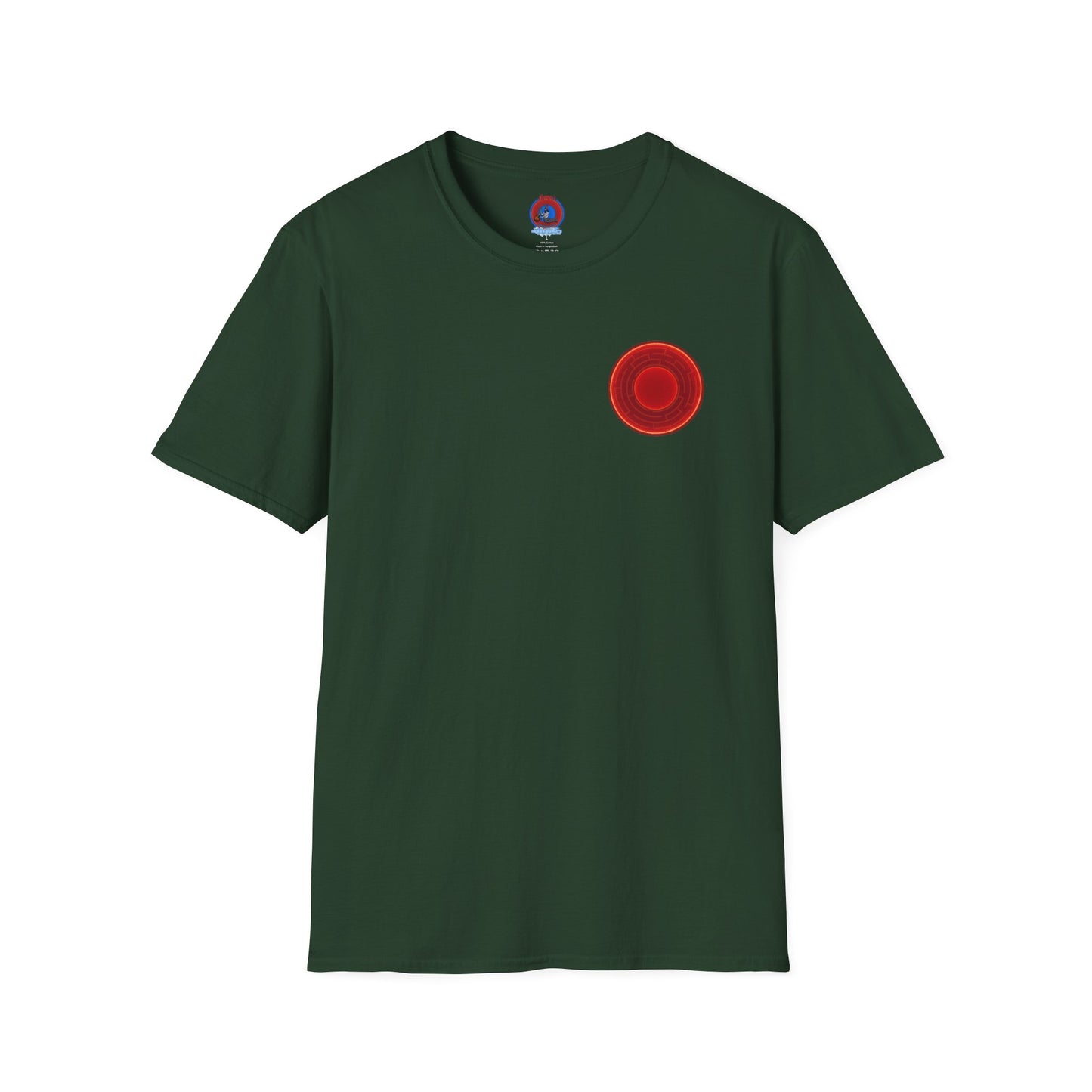 Classic Donut Tee - Unisex Soft-Style - "The Amazing Donut" - series 1.0 - variant 1 - red donut