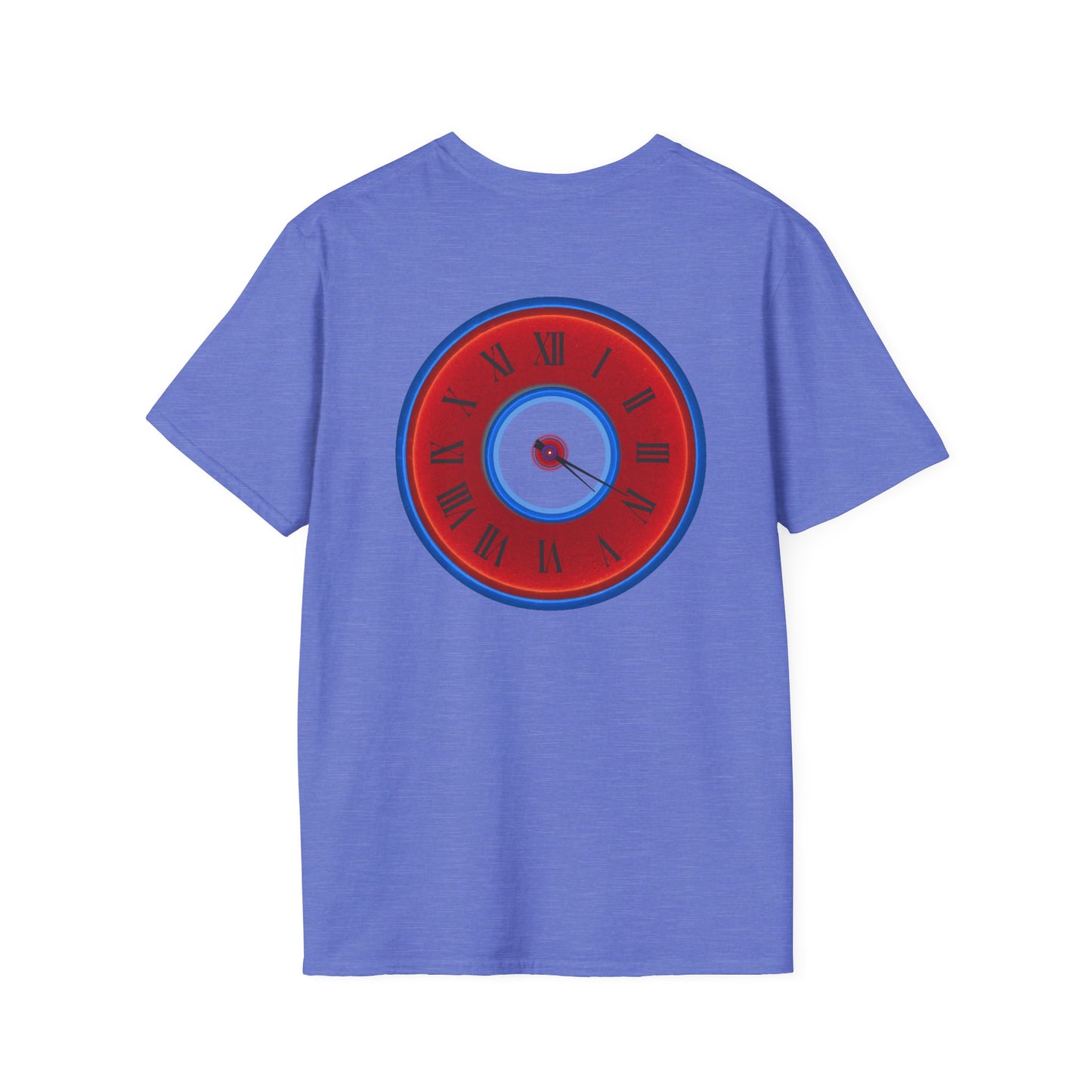 Classic Donut Tee - Unisex Soft-Style - "What time is it? Liquid time." - series 1.0 - red donut