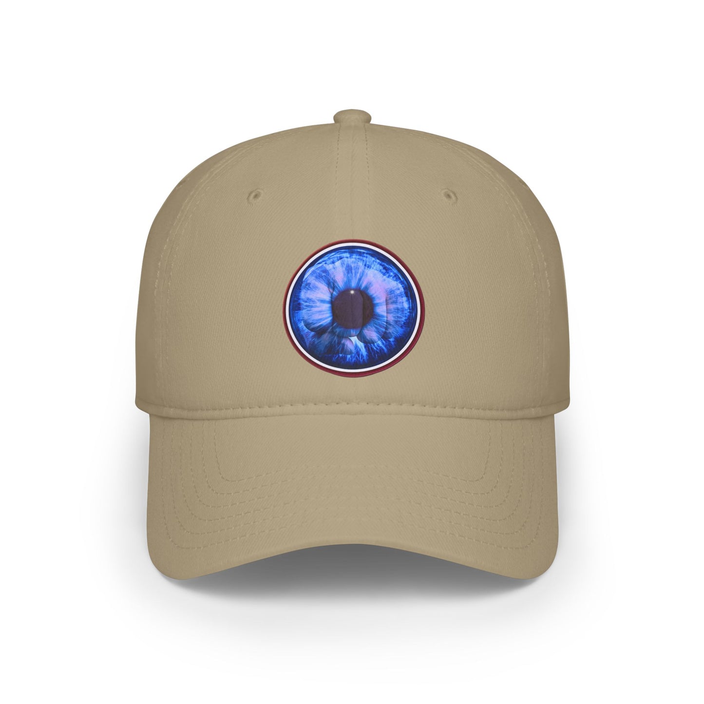 Lumpy Donut Baseball Cap - "Wilson's Eye Sore Donut Cap" - variant 1 - blue idonut w/