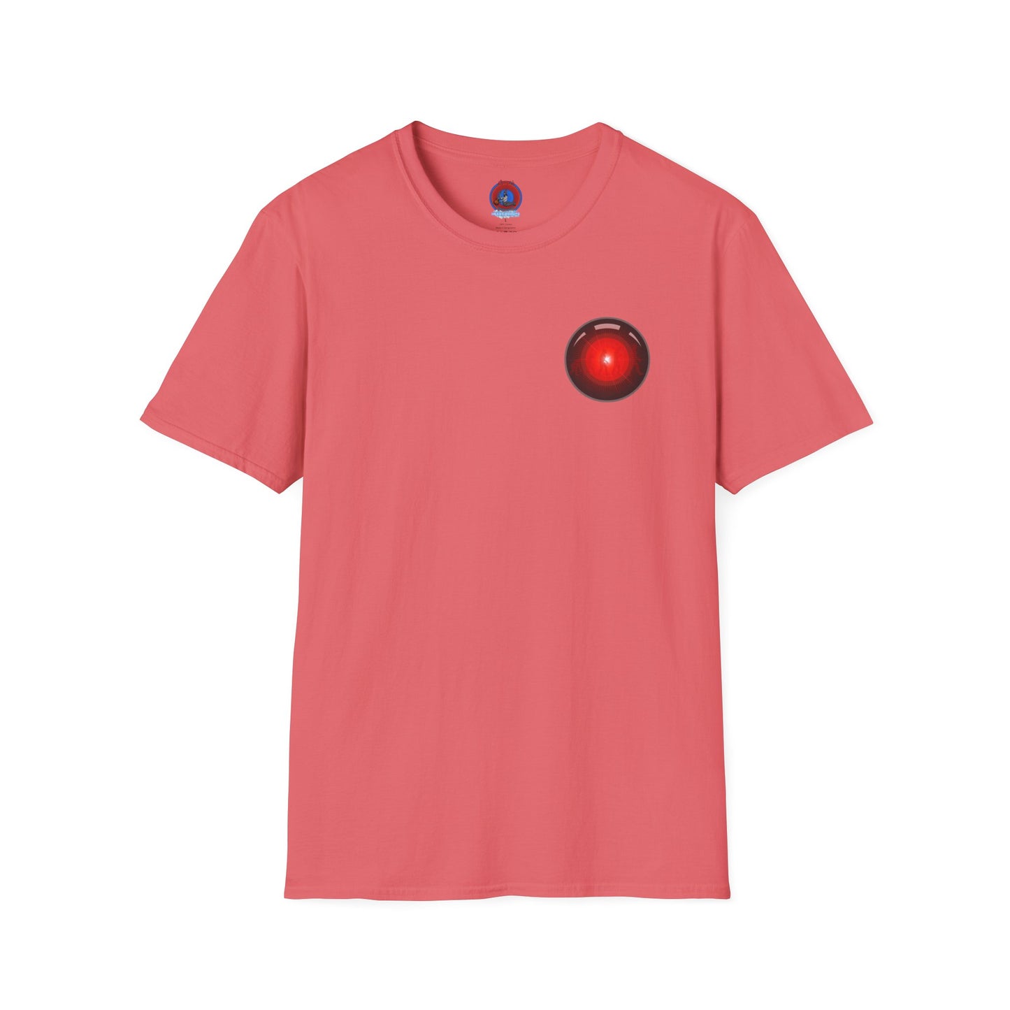Classic Donut Tee - Unisex Soft-Style - "2025: a Donut Odyssey" - series 1.0 - variant 2 - black/red donut