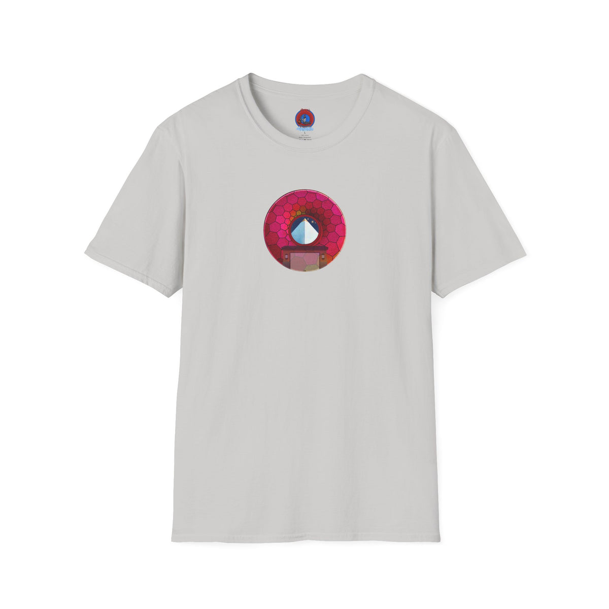Classic Donut Tee - Unisex Soft-Style - "Limestone Donuts so Large" - variant 6 - green hexadonut
