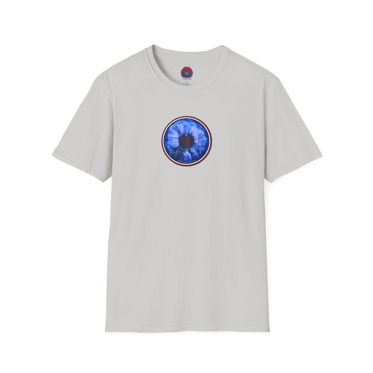 Classic Donut Tee - Unisex Soft-Style - "Wilson's Eyesore Donut Tee" - blue idonut - variant 2