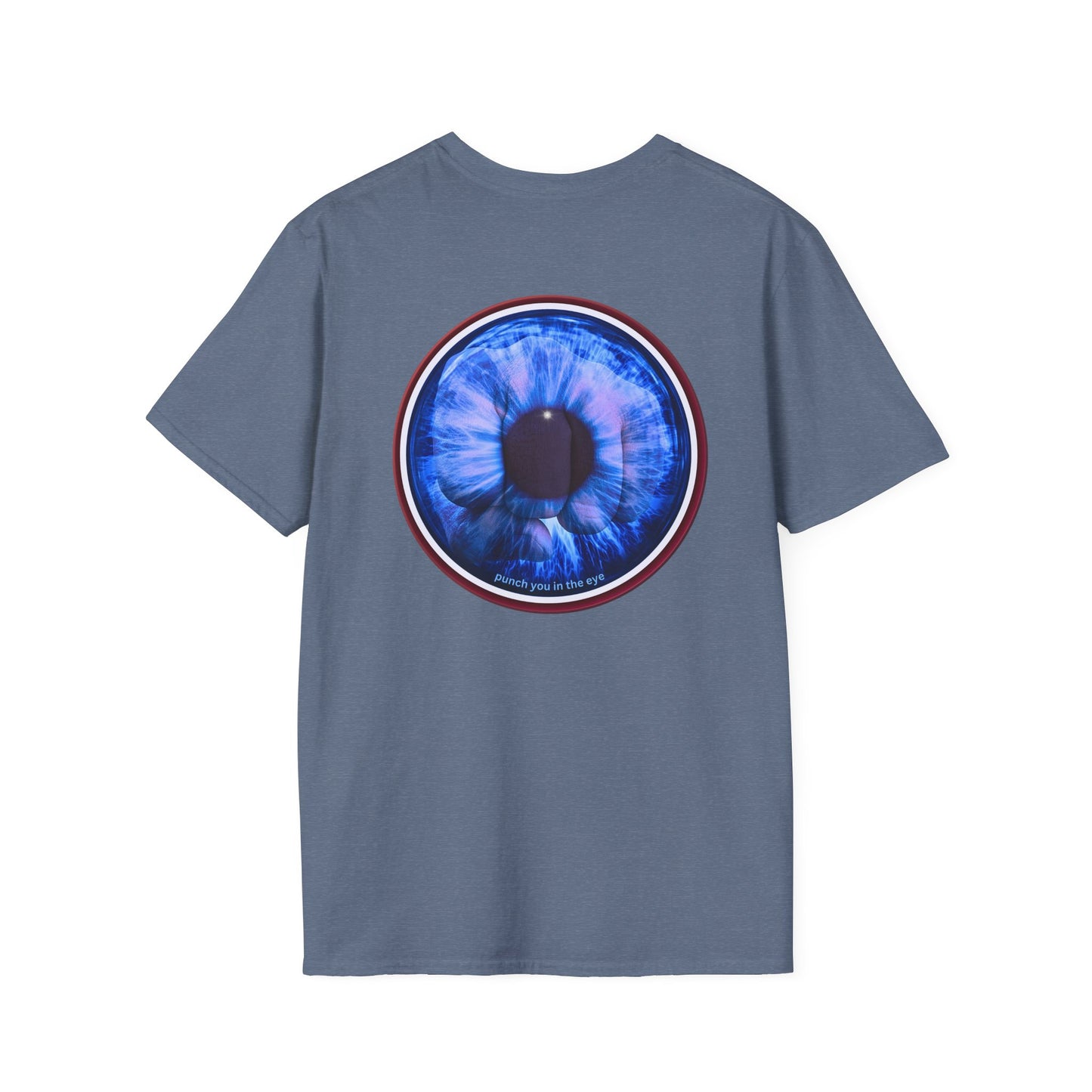 Classic Donut Tee - Unisex Soft-Style - "Wilson's Eyesore Donut Tee" - blue idonut - variant 2