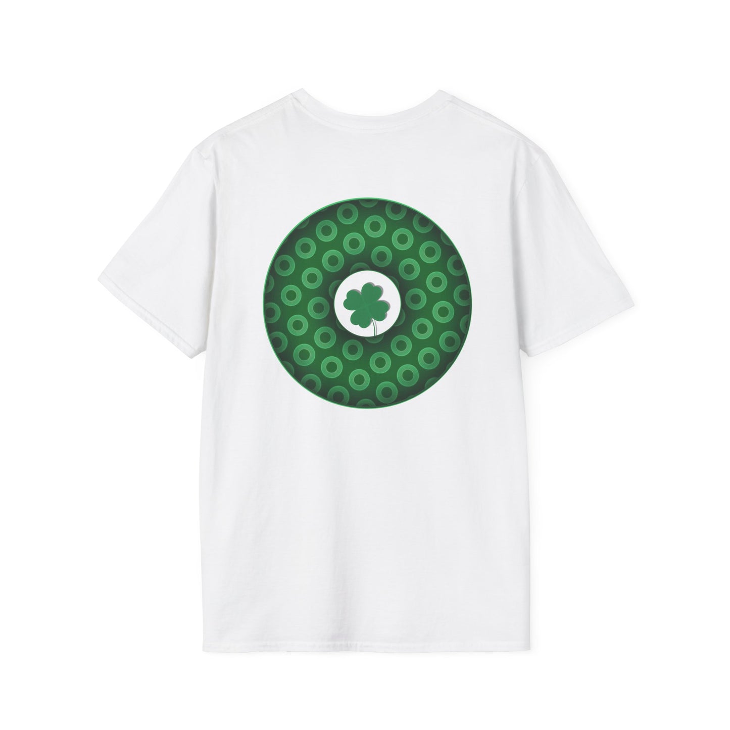 Classic Donut Tee - Unisex Soft-Style - "Patron Saint of Donuts" - St. Patrick's Day Donut - holiday edition - variant 1