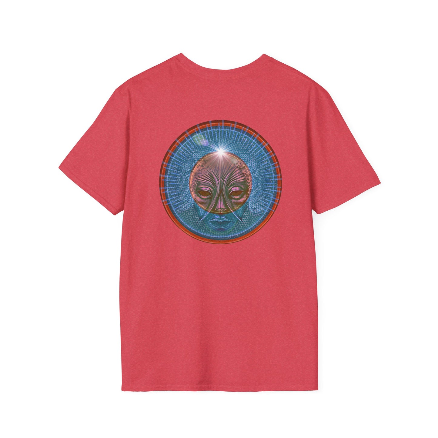 Classic Donut Tee - Unisex Soft-Style - "Donuts: Conjurers of Awesome" - series 1.0  - variant 1 - blue donut