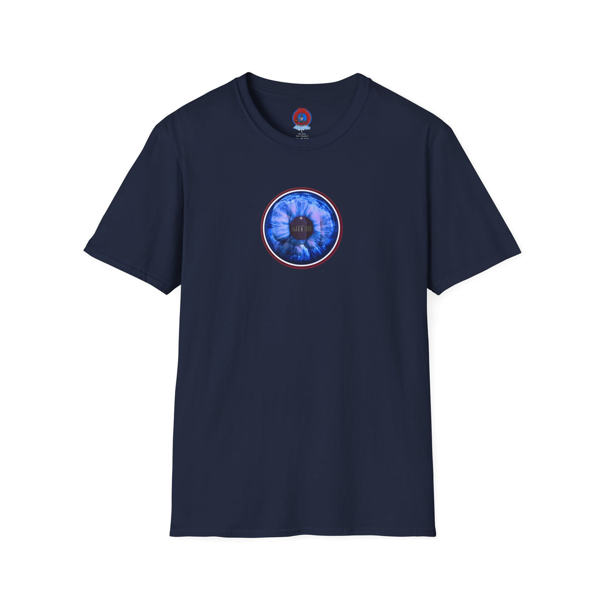 Classic Donut Tee - Unisex Soft-Style - "Wilson's Eyesore Donut Tee" - blue idonut - variant 3