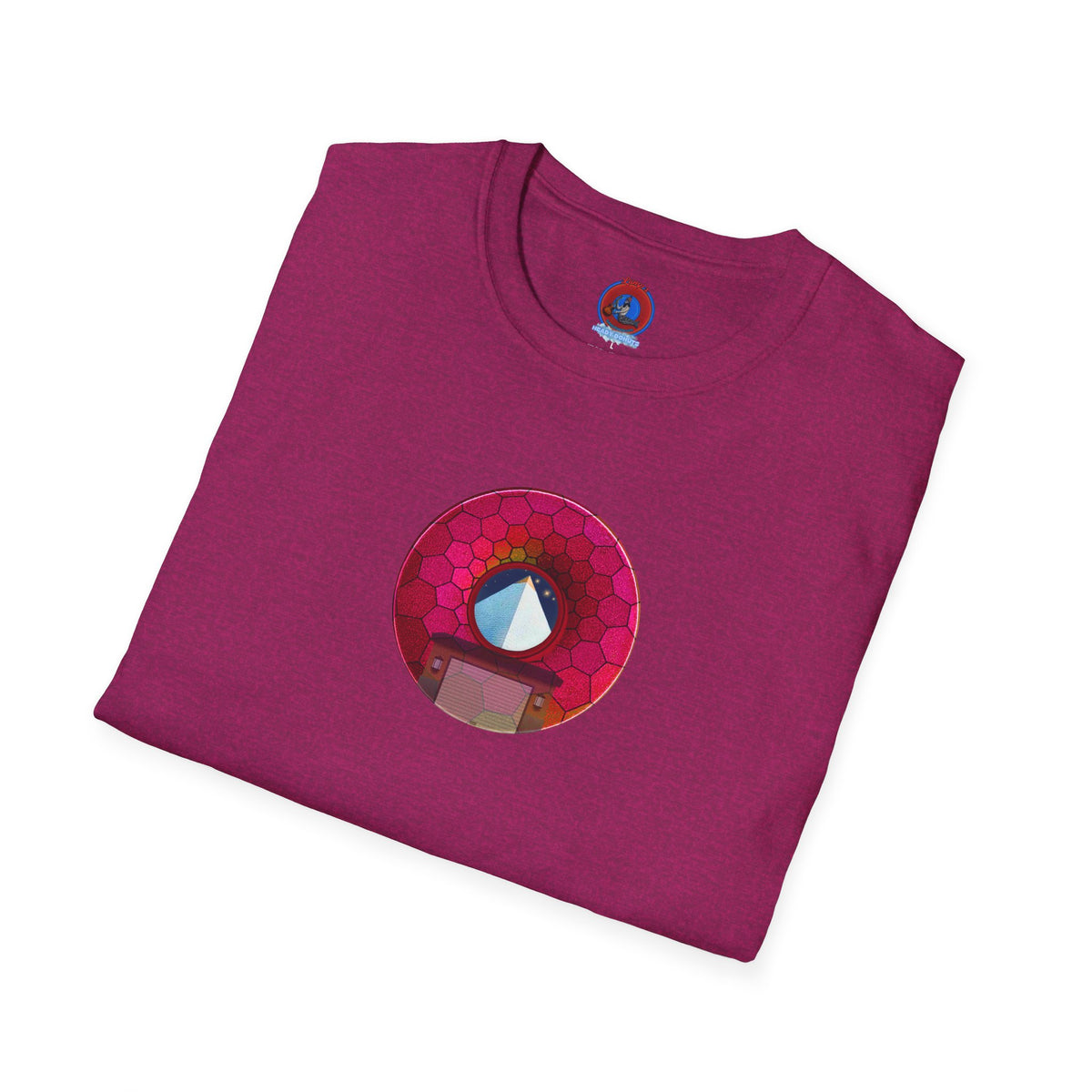Classic Donut Tee - Unisex Soft-Style - "Limestone Donuts so Large" - variant 6 - green hexadonut