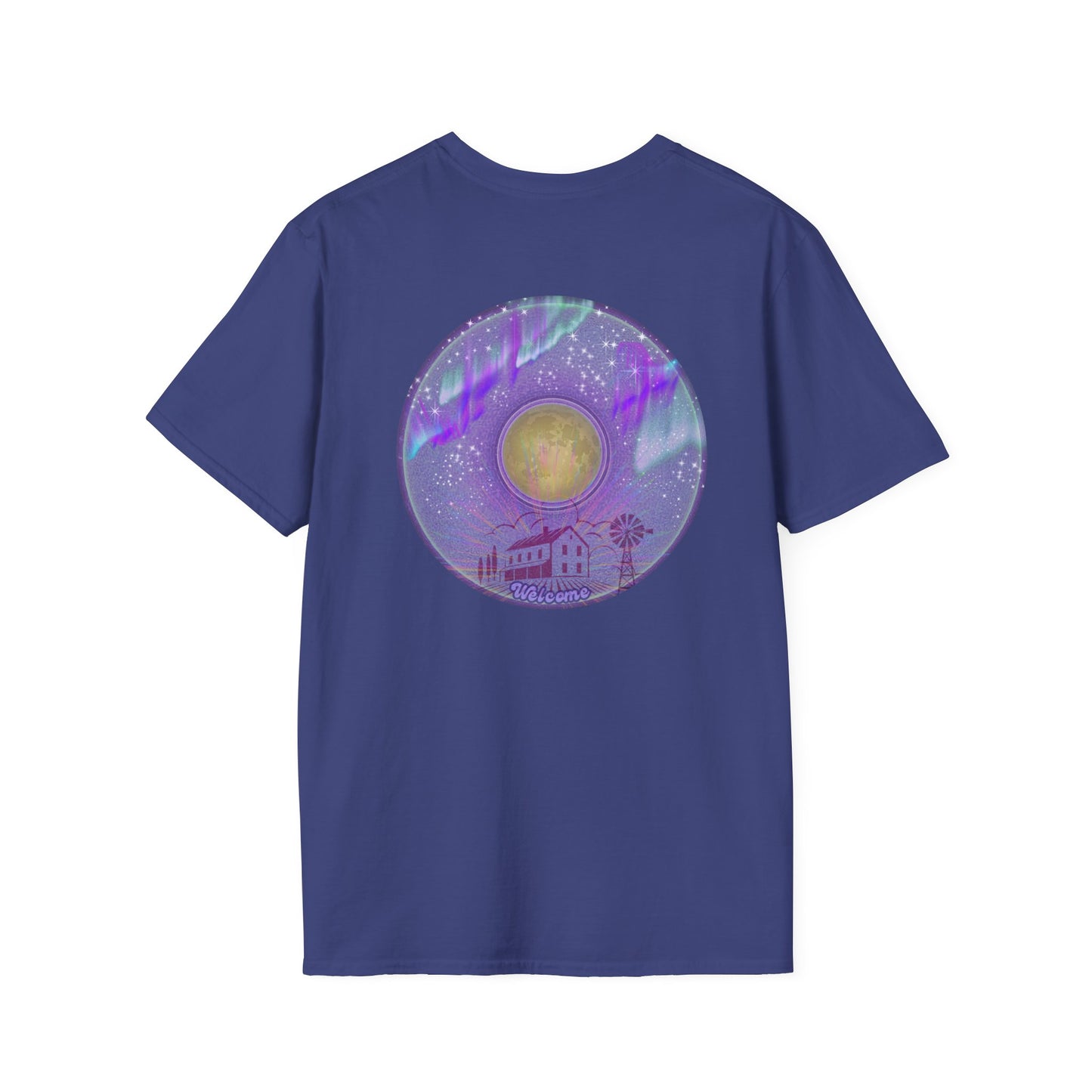 Classic Donut Tee - Unisex Soft-Style - "Welcome, this is your Donut" - series 1.0  - purple donut
