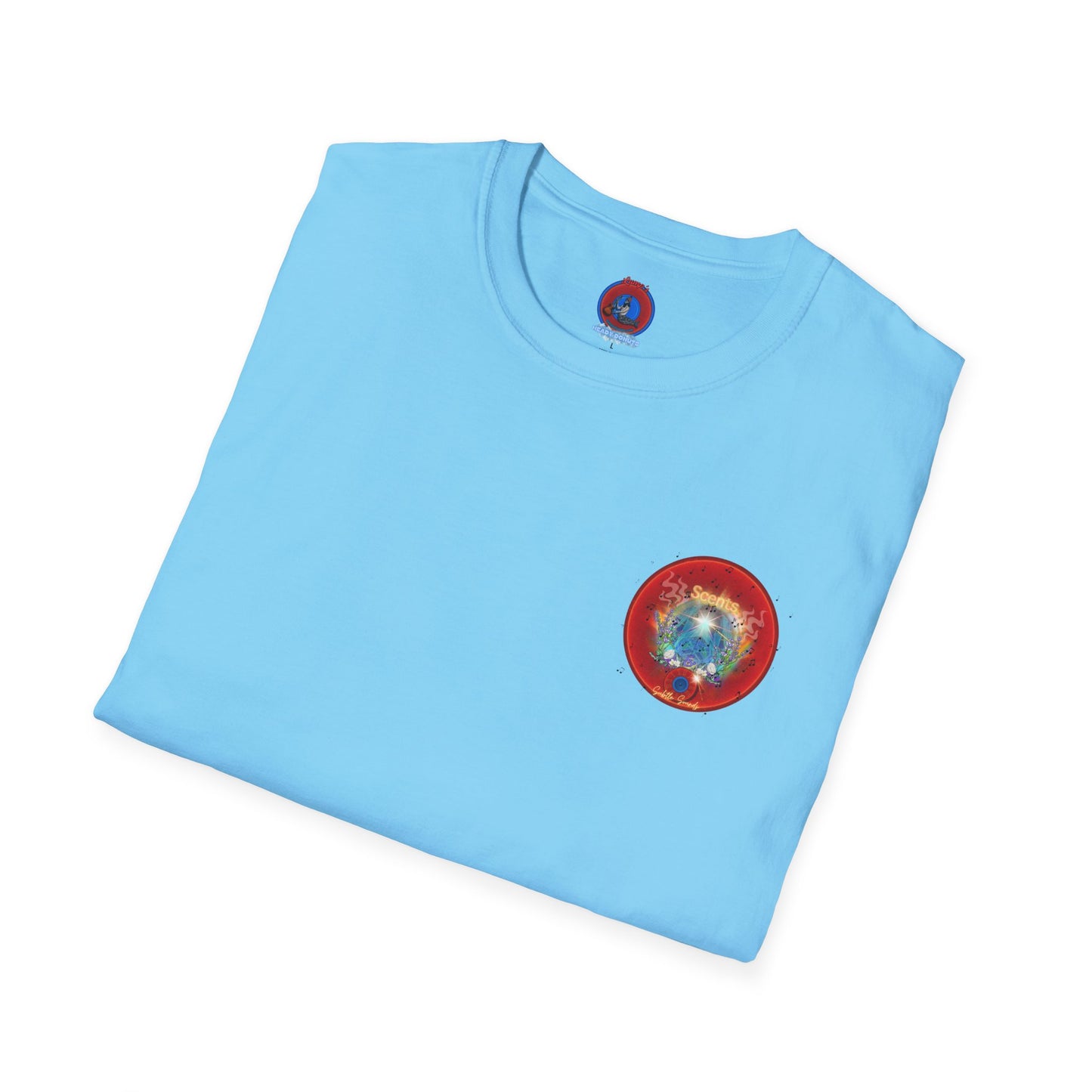 Classic Donut Tee - Unisex Soft-Style - "The Sweet Smell of Donuts" - series 1.0  - red donut