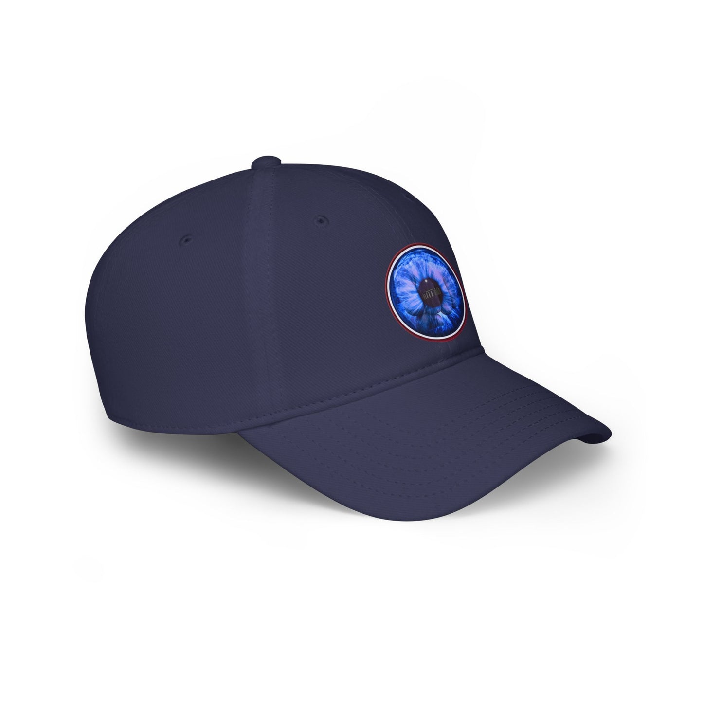 Lumpy Donut Baseball Cap - "Wilson's Eye Sore Donut Cap" - variant 3 - blue idonut w/