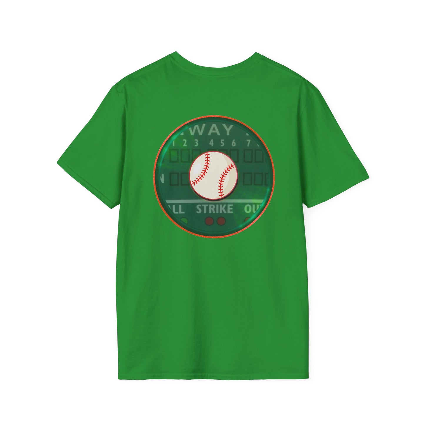 Classic Donut Tee - Unisex Soft-Style - "Phenway Ballpark Donuts" - vivid monsta donut - variant 2